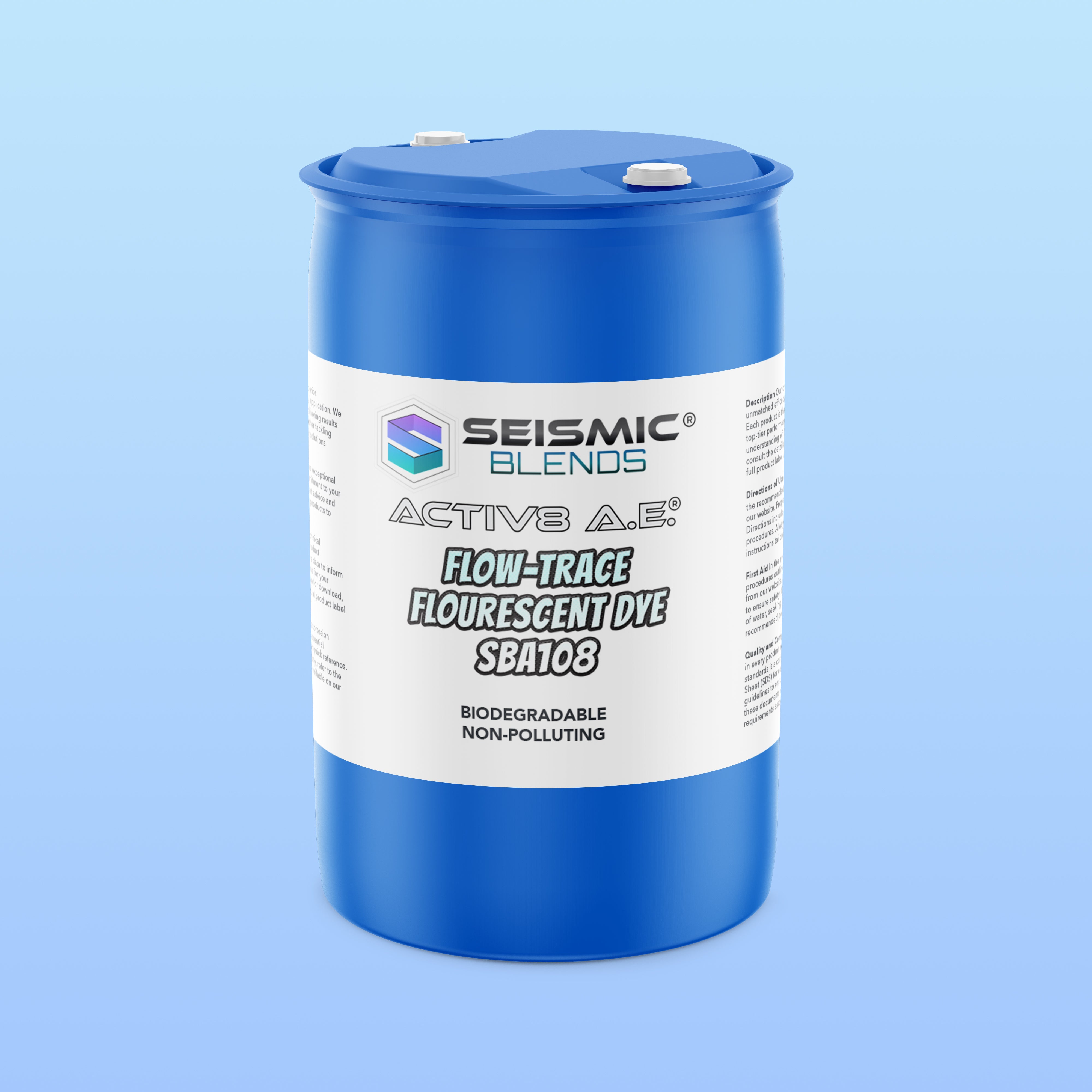 Activ8 AE Flow-Trace Fluorescent Dye (SBA108) - High Visibility Tracing Dye for Leak Detection & Flow Mapping