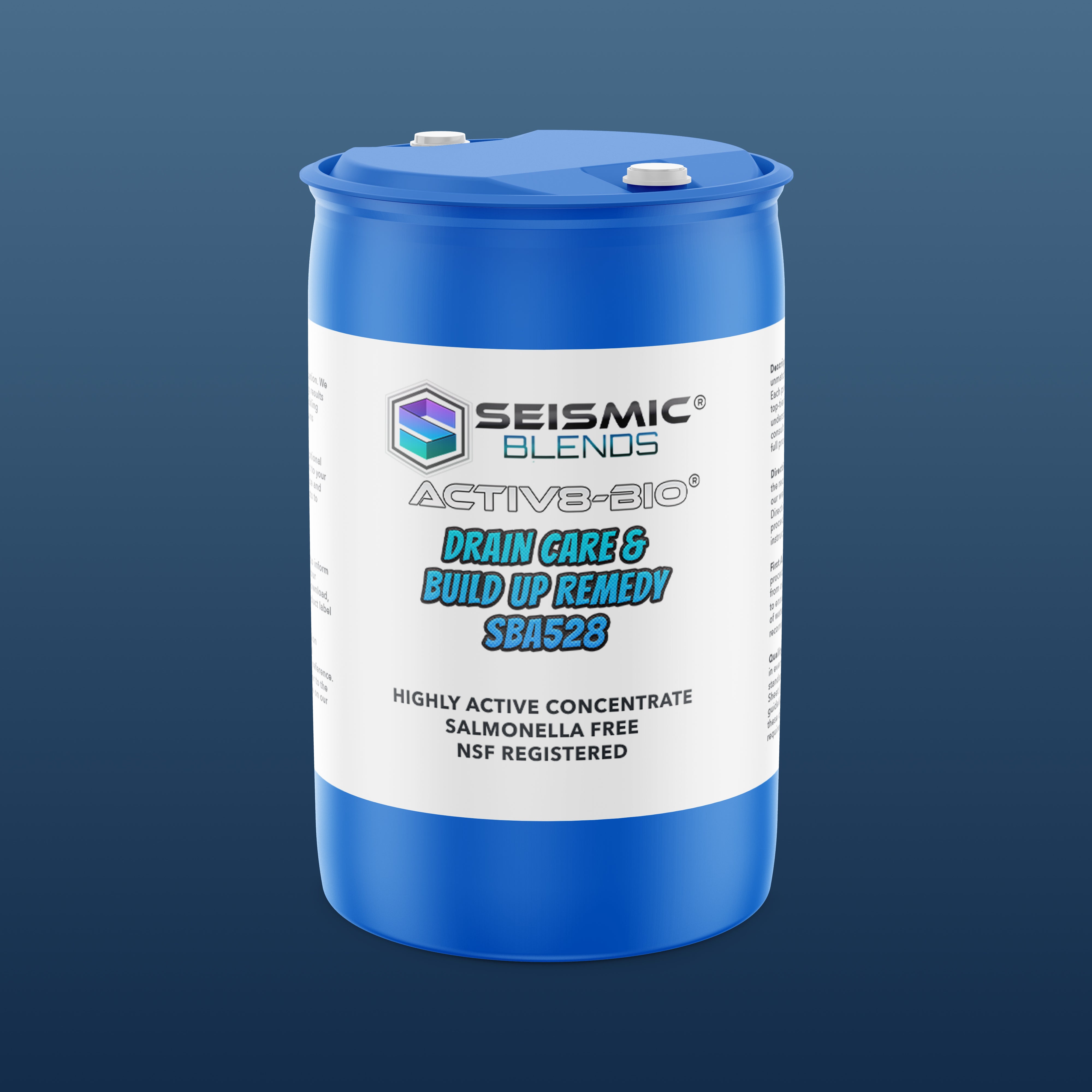 Activ8 Bio Drain Care & Build Up Remedy (SBA528) - Bio-Enzyme Cleaner for Pipes and Organic Buildup Removal