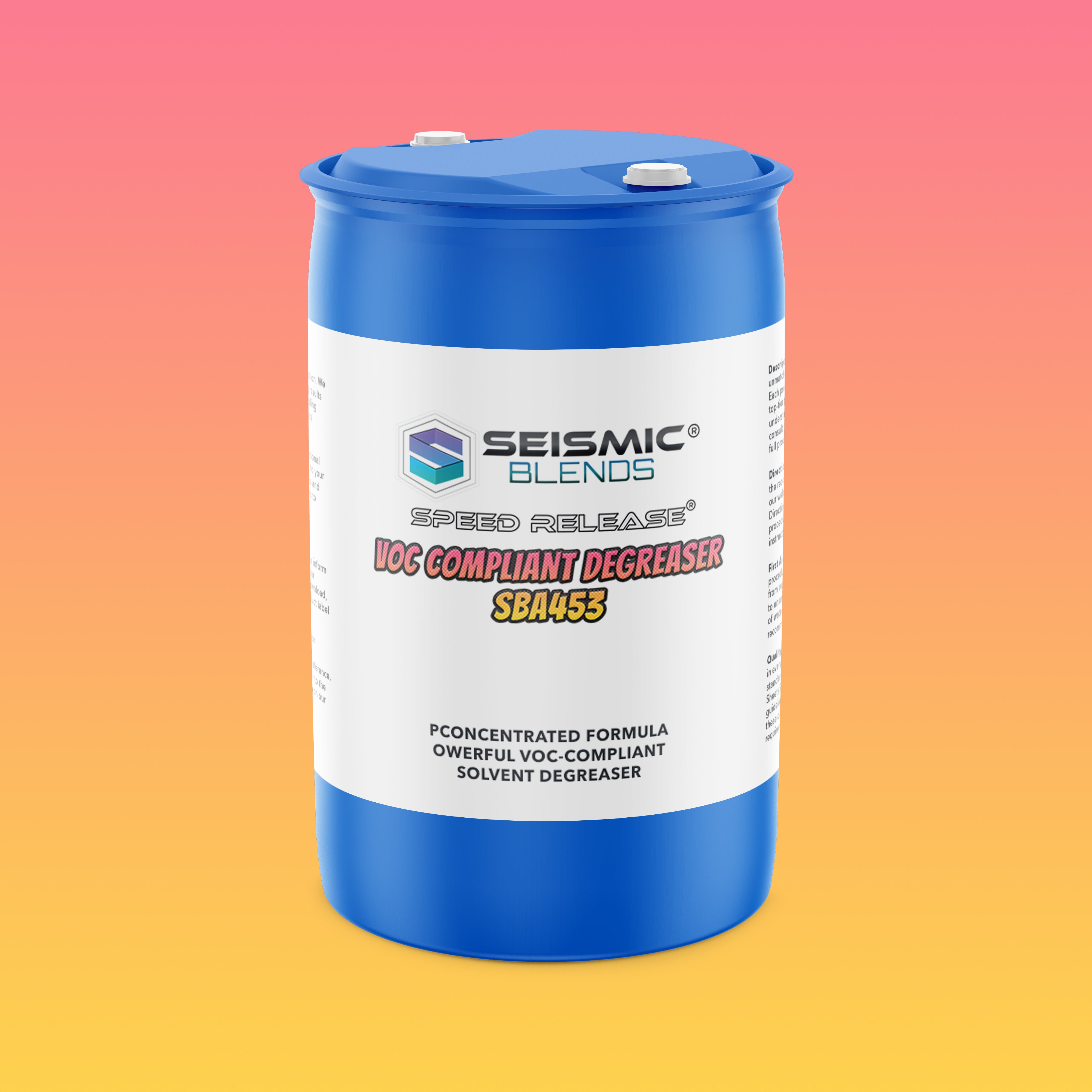 Speed Release VOC Compliant Degreaser (SBA453) - Voc Compliant Powerhouse For Tough Cleaning Jobs