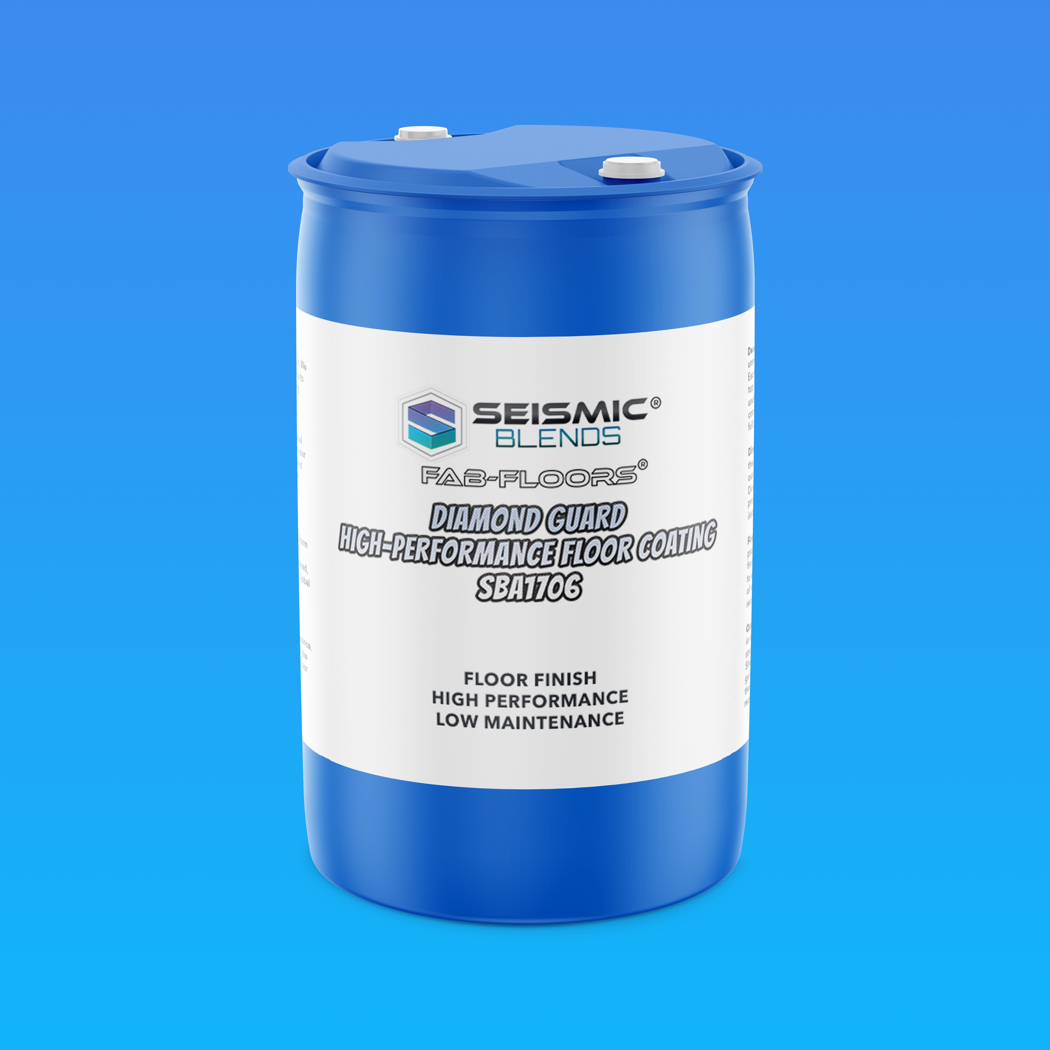 Fab Floors Diamond Guard High-Performance Floor Coating (SBA1706) - High Gloss Floor Coating for Diamond Shine