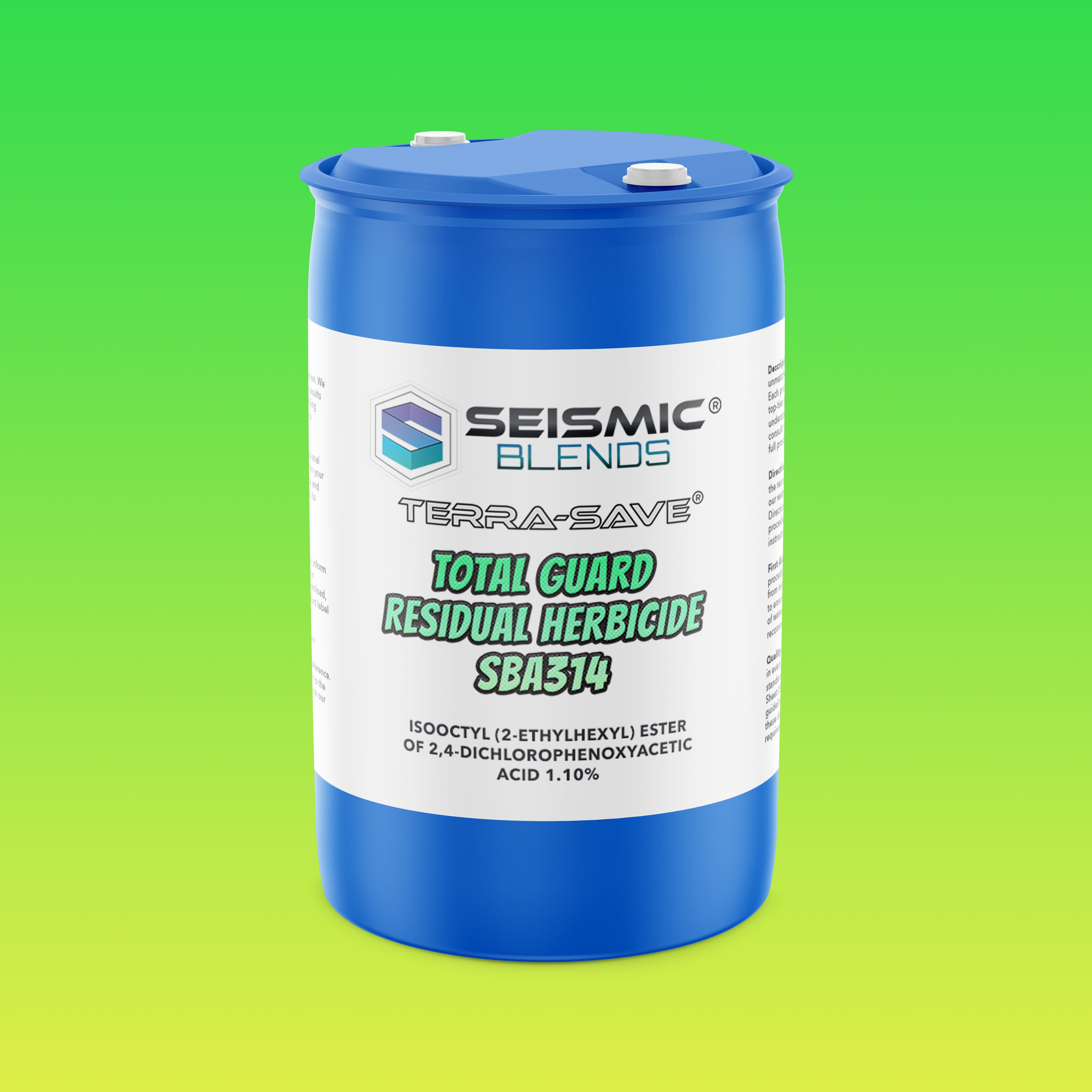 Terra Save Total Guard Residual Herbicide (SBA314) - Residual Herbicide That Keeps Areas Weed Free Longer