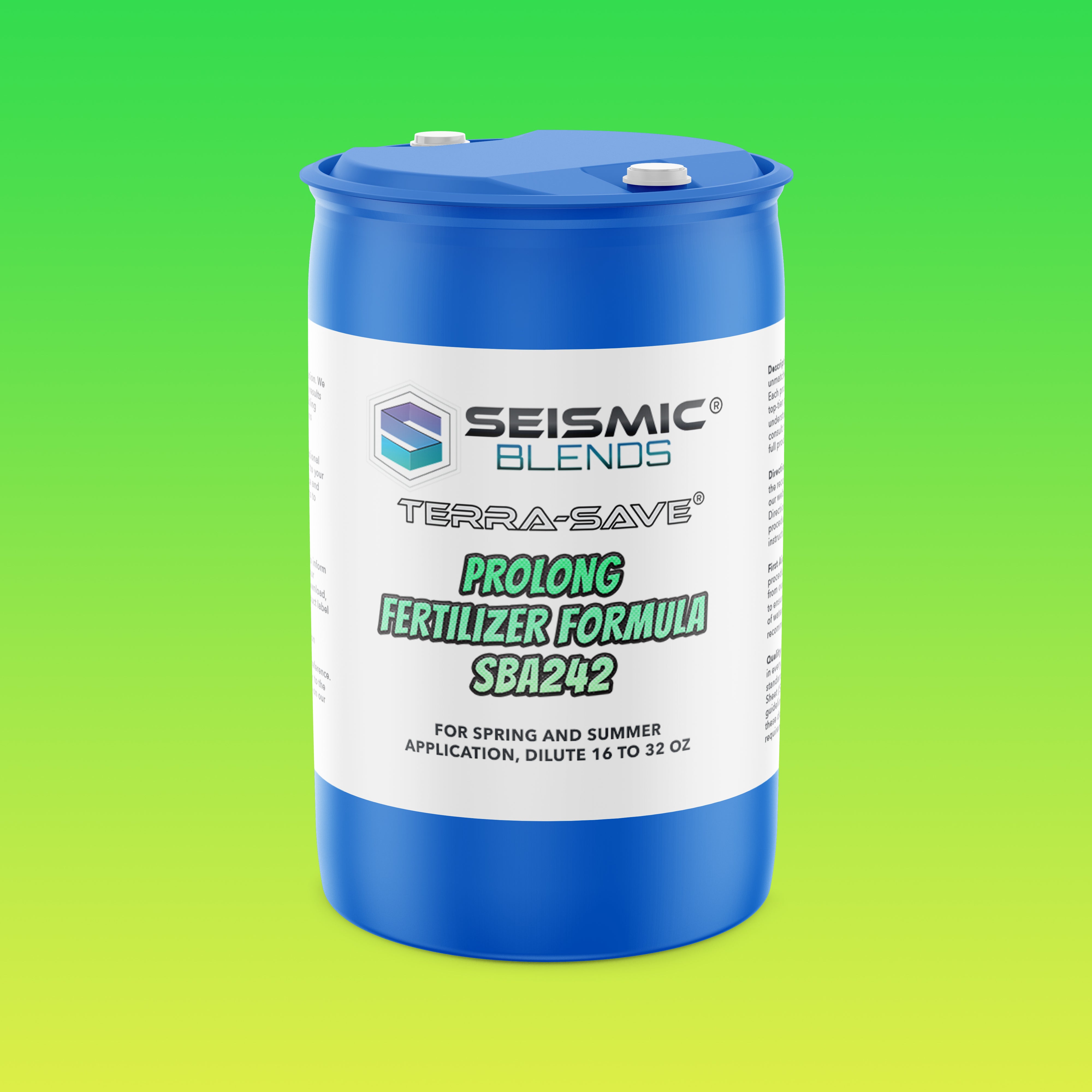 Terra Save Prolong Fertilizer Formula (SBA242) - Fertilizer Formula That Extends Growth Cycles Naturally