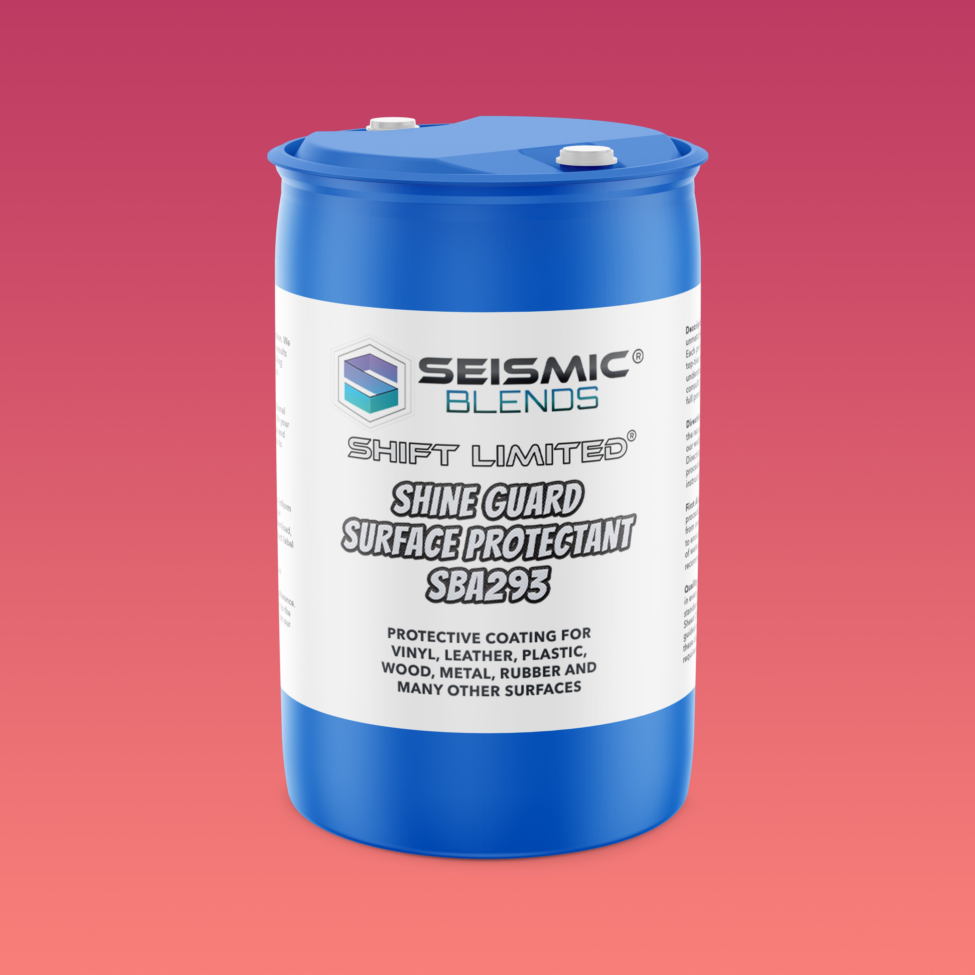 Shift Limited Shine Guard Surface Protectant (SBA293) - Protects Car Surfaces With A Glossy Finish