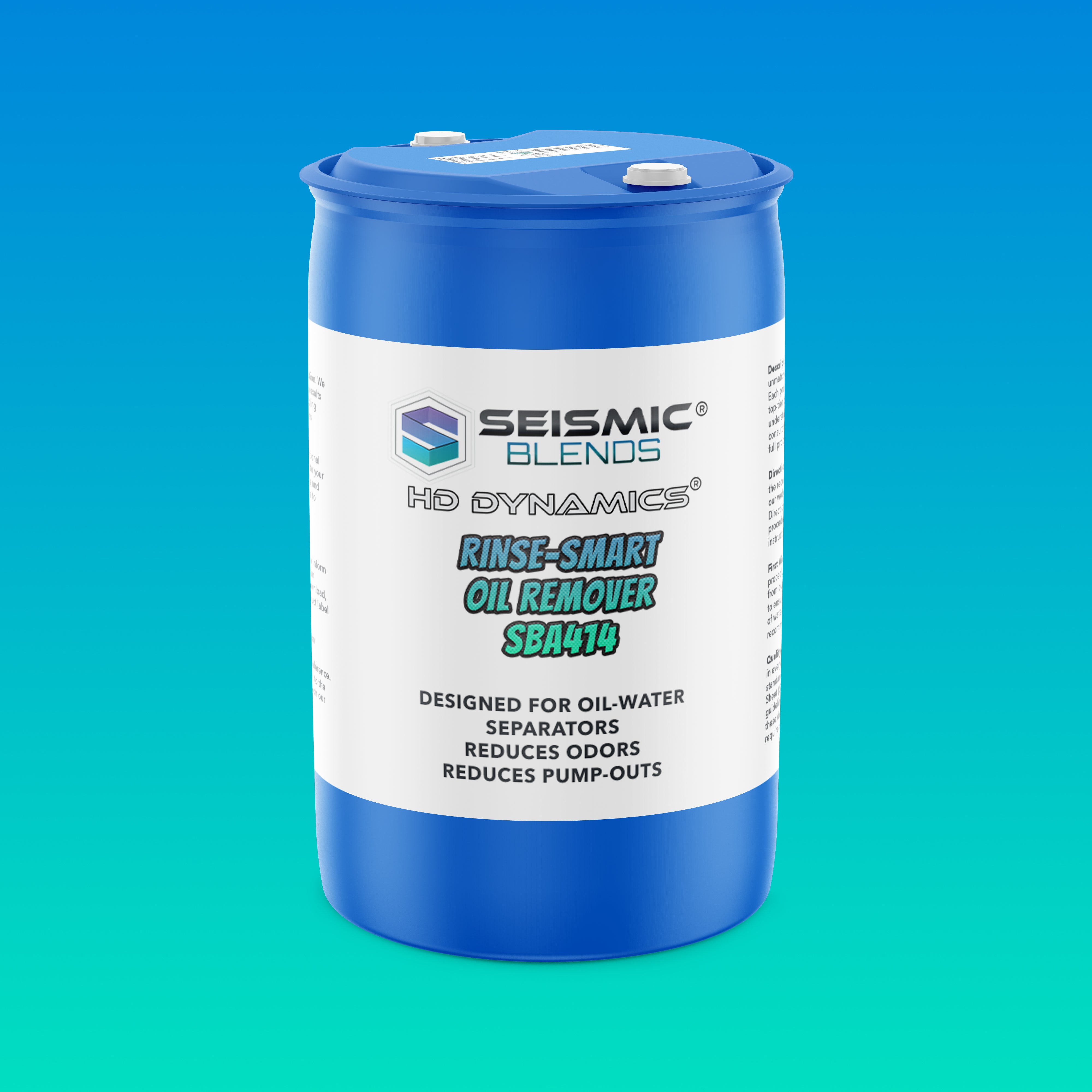 HD Dynamics Rinse-Smart Oil Remover (SBA414) - Cuts Through Heavy Oil And Grime For A Spotless Industrial Finish