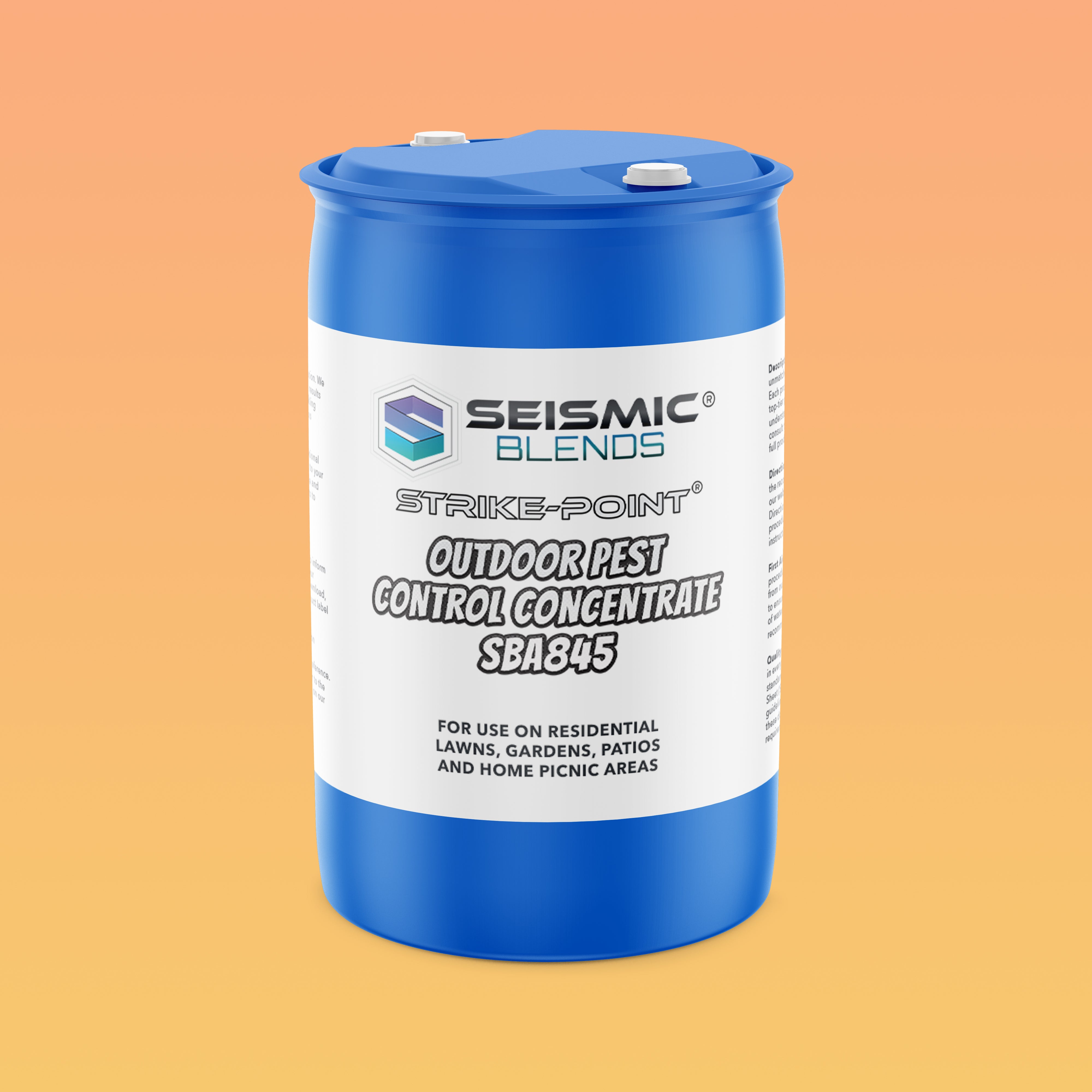 Strike-Point Outdoor Pest Control Concentrate (SBA845) - Concentrated Outdoor Defense Against Multiple Pests
