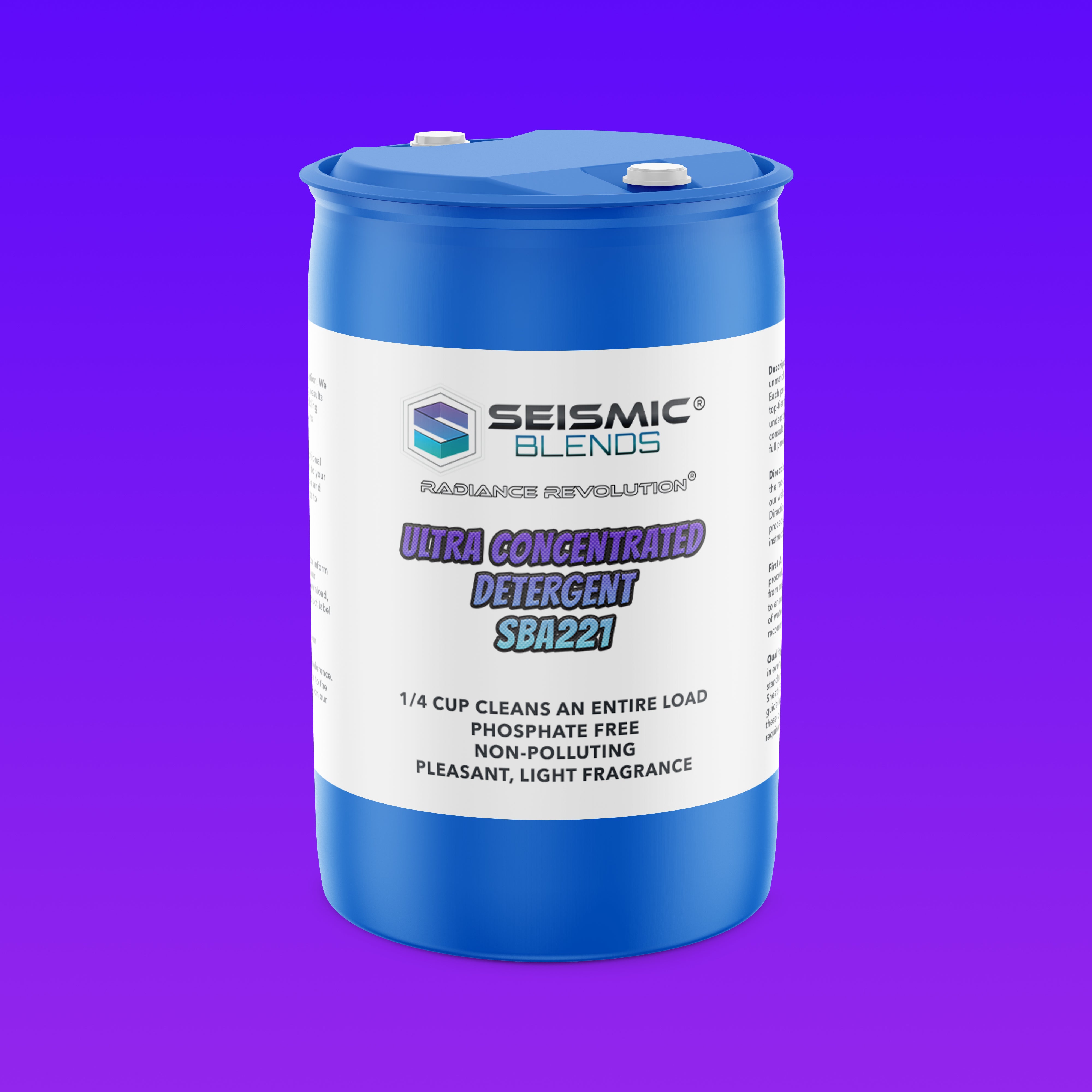 Radiance Revolution Ultra Concentrated Detergent (SBA221) - Ultra Concentrated Detergent Designed For Maximum Cleaning Power