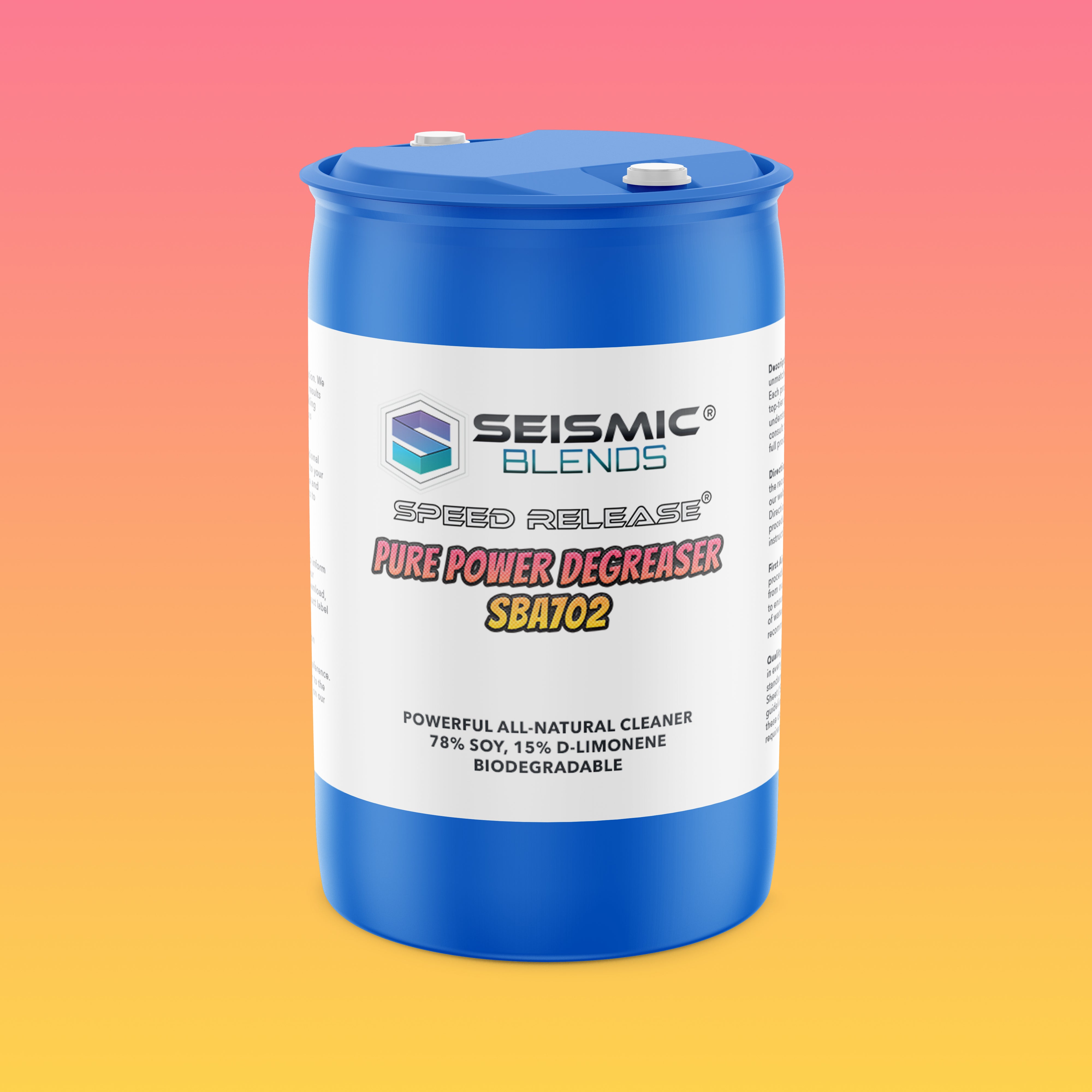 Speed Release Pure Power Degreaser (SBA702) - Unleashes Pure Power Against Grease And Grime