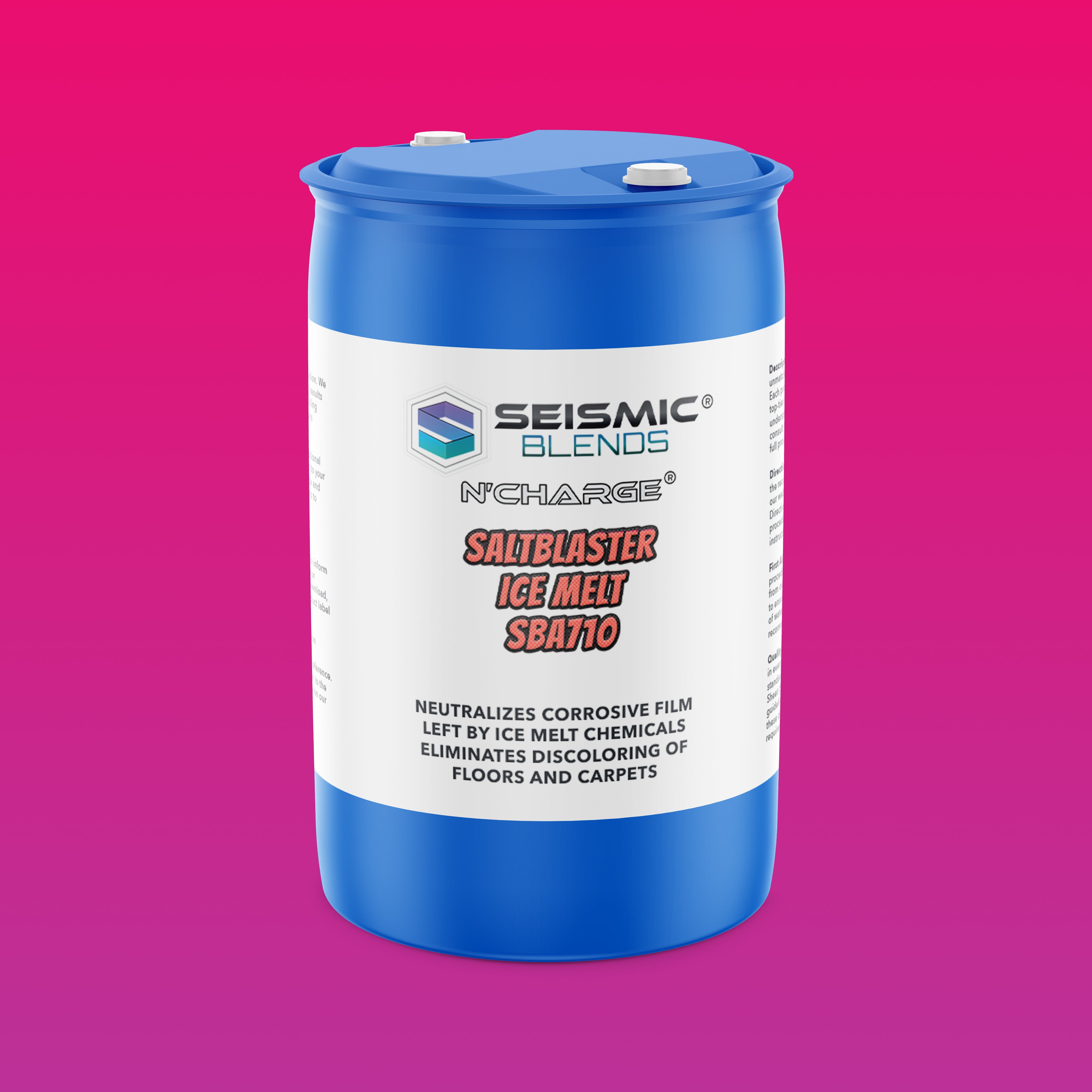 N'Charge SaltBlaster Ice Melt (SBA710) - Quick-Melt Ice Crystals Engineered For Winter Safety And Fast Action