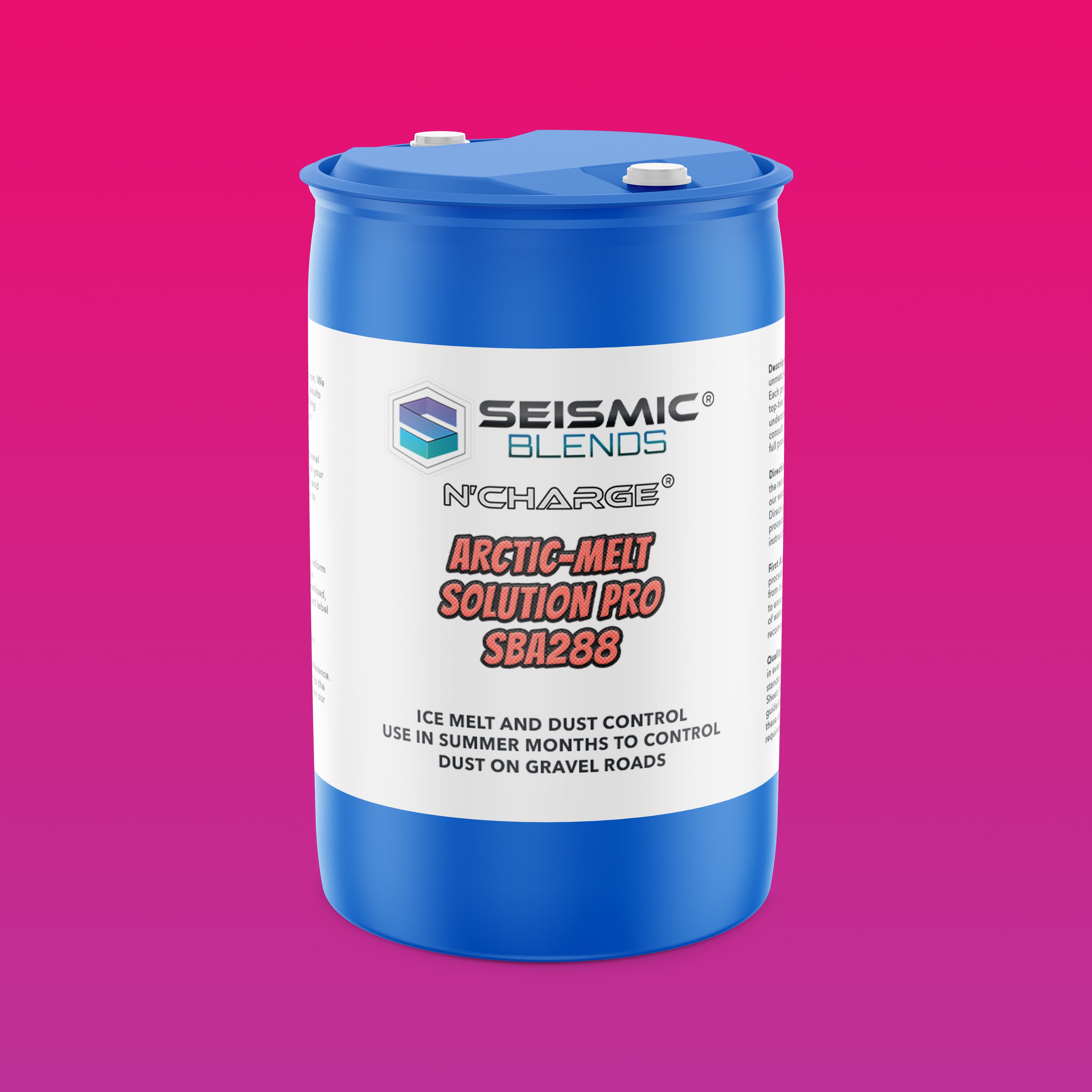 N'Charge Arctic-Melt Solution Pro (SBA288) - Fast-Acting Ice Melt That Works In Subzero Conditions Without Residue