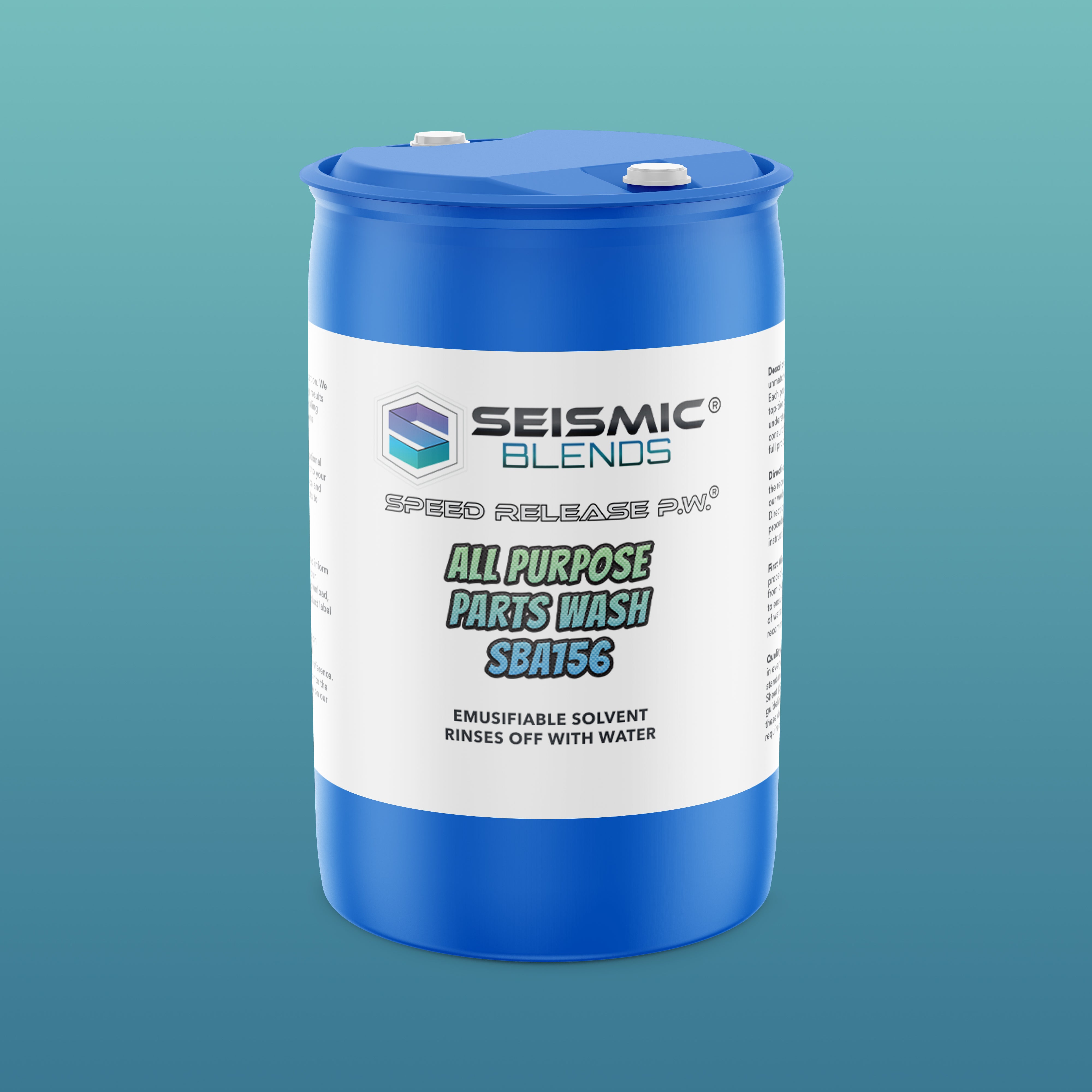 Speed Release P.W. All Purpose Parts Wash (SBA156) - Universal Parts Wash With Superior Degreasing Power