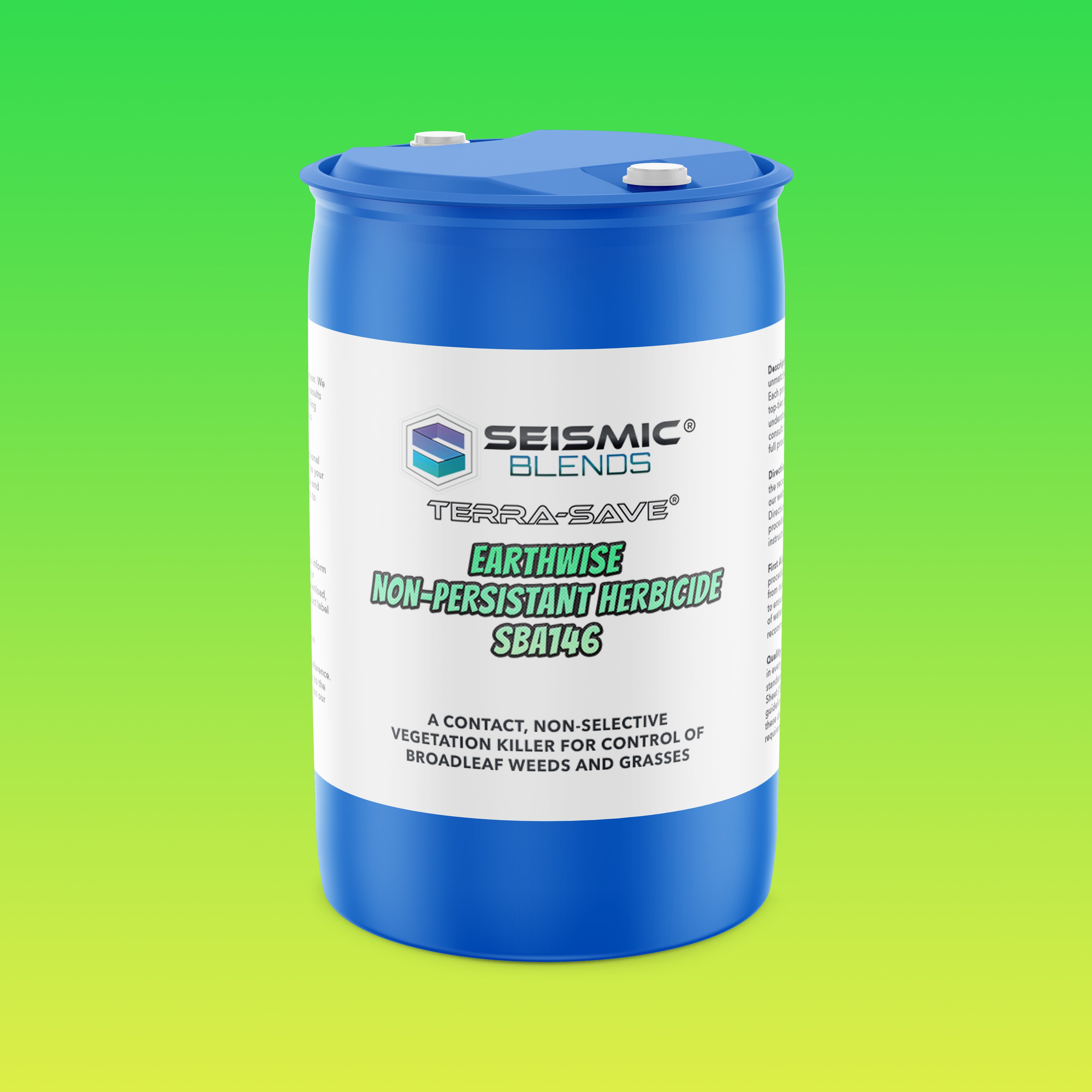 Terra Save Earthwise Non-Persistent Herbicide (SBA146) - Herbicide That Breaks Down Quickly And Leaves No Trace