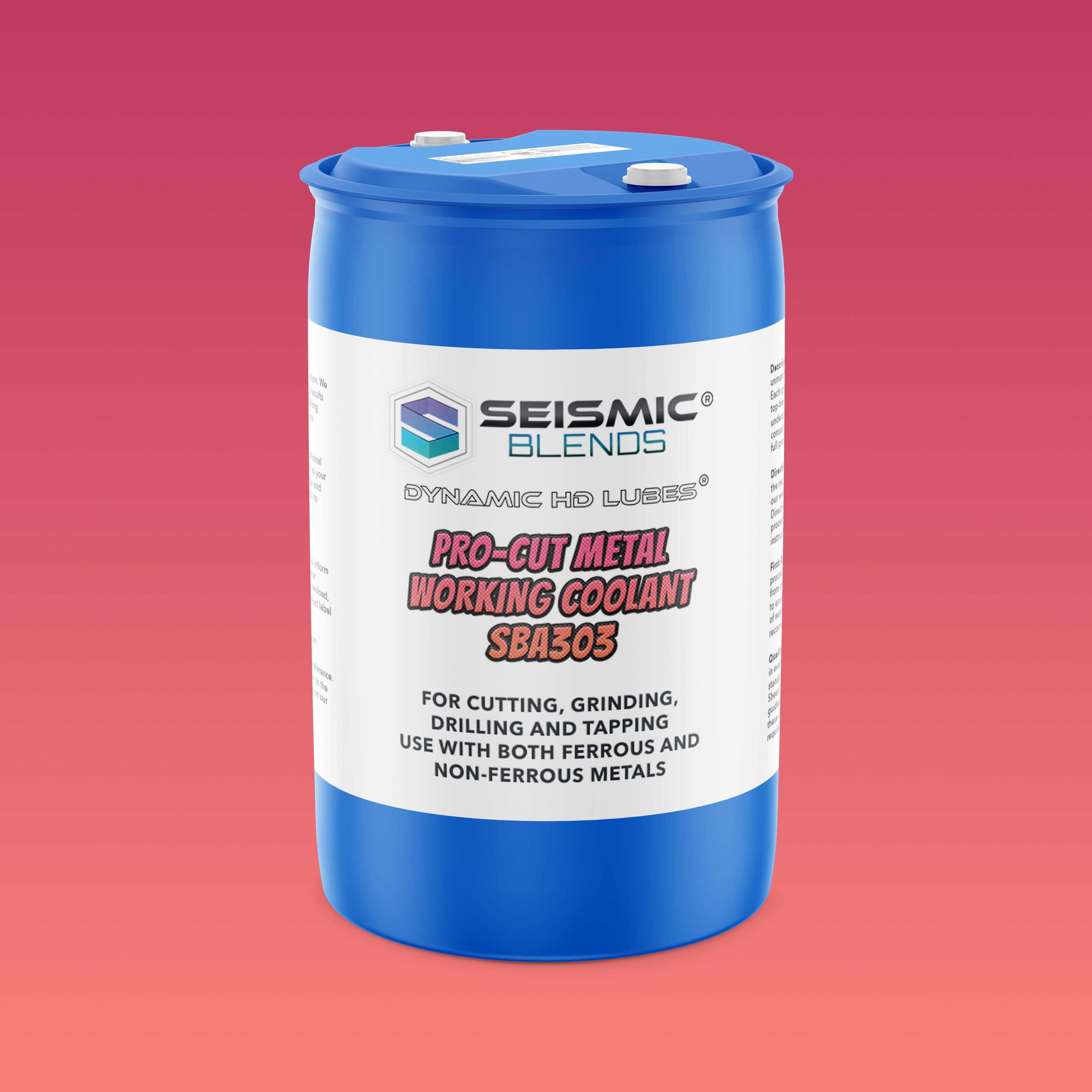 Dynamic HD Lubes Pro-Cut Metal Working Coolant (SBA303) - Coolant Solution for High-Speed Metal Cutting
