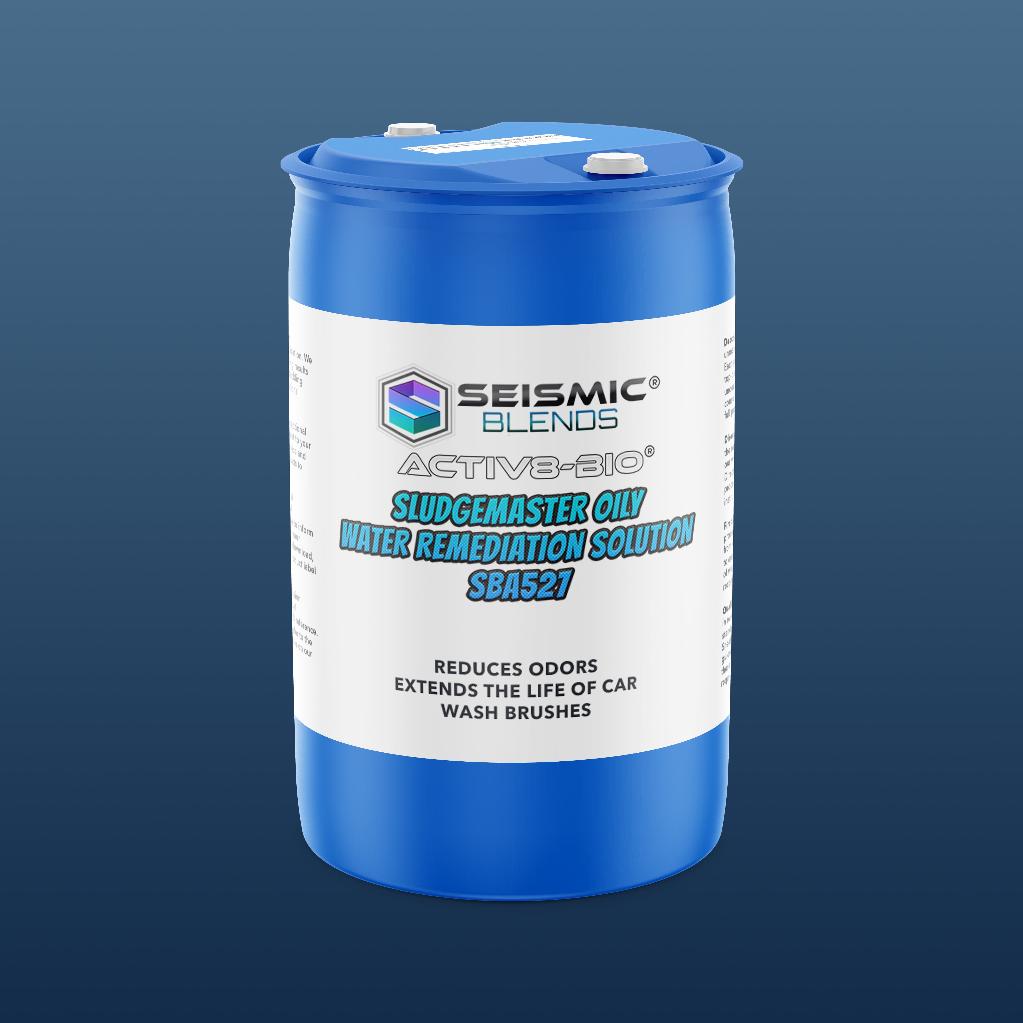 Activ8 Bio Sludgemaster Oily Water Remediation Solution (SBA527) - Heavy-Duty Bio Solution for Oil-Contaminated Water