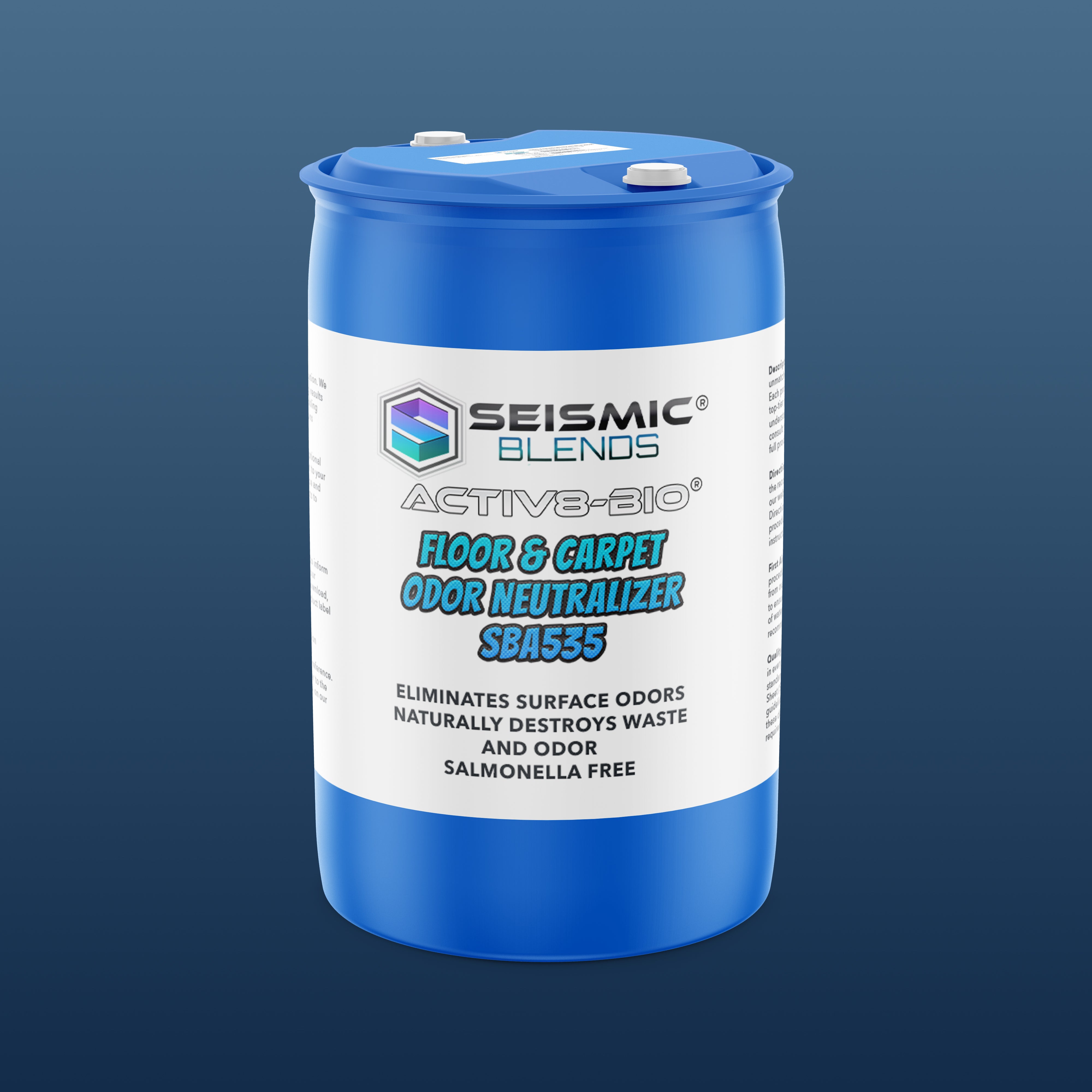 Activ8 Bio Floor & Carpet Odor Neutralizer (SBA535) - Advanced Bio Odor Control for Floors, Rugs & Carpets