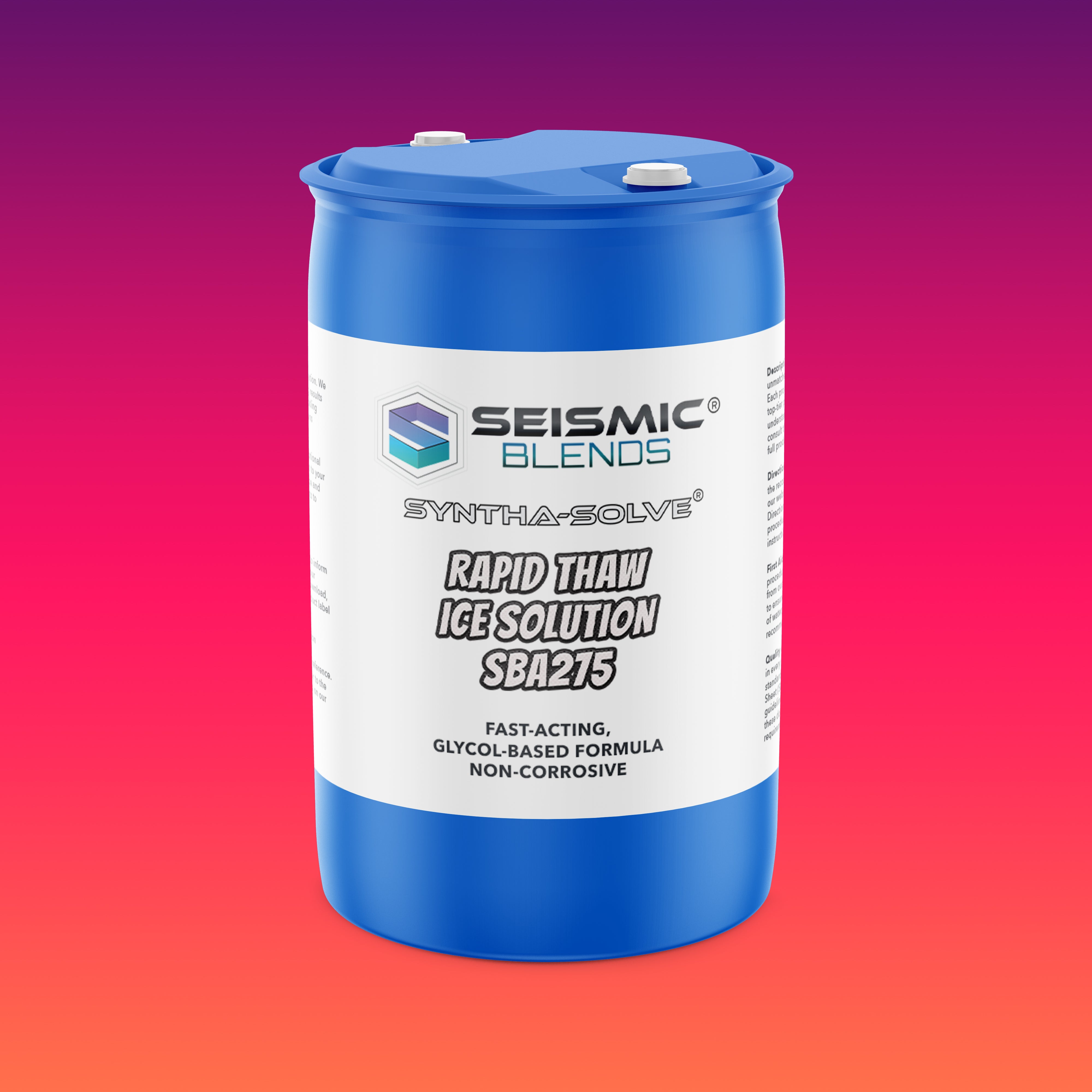 Syntha Solve Rapid Thaw Ice Solution (SBA275) - Thaws Ice Instantly For Rapid Melting Performance