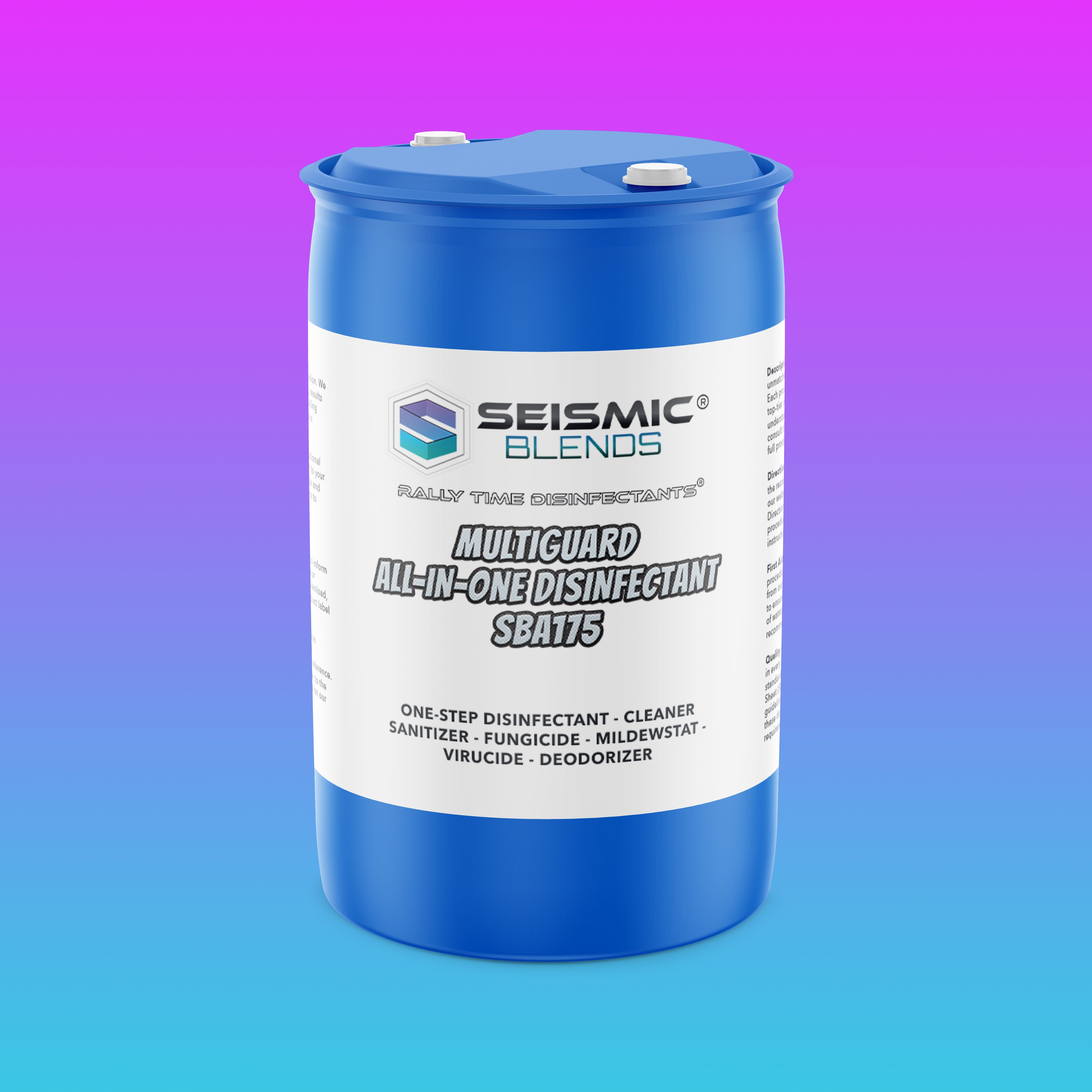 Rally Time MultiGuard All-in-One Disinfectant (SBA175) - All-In-One Disinfectant That Cleans And Kills Viruses Fast