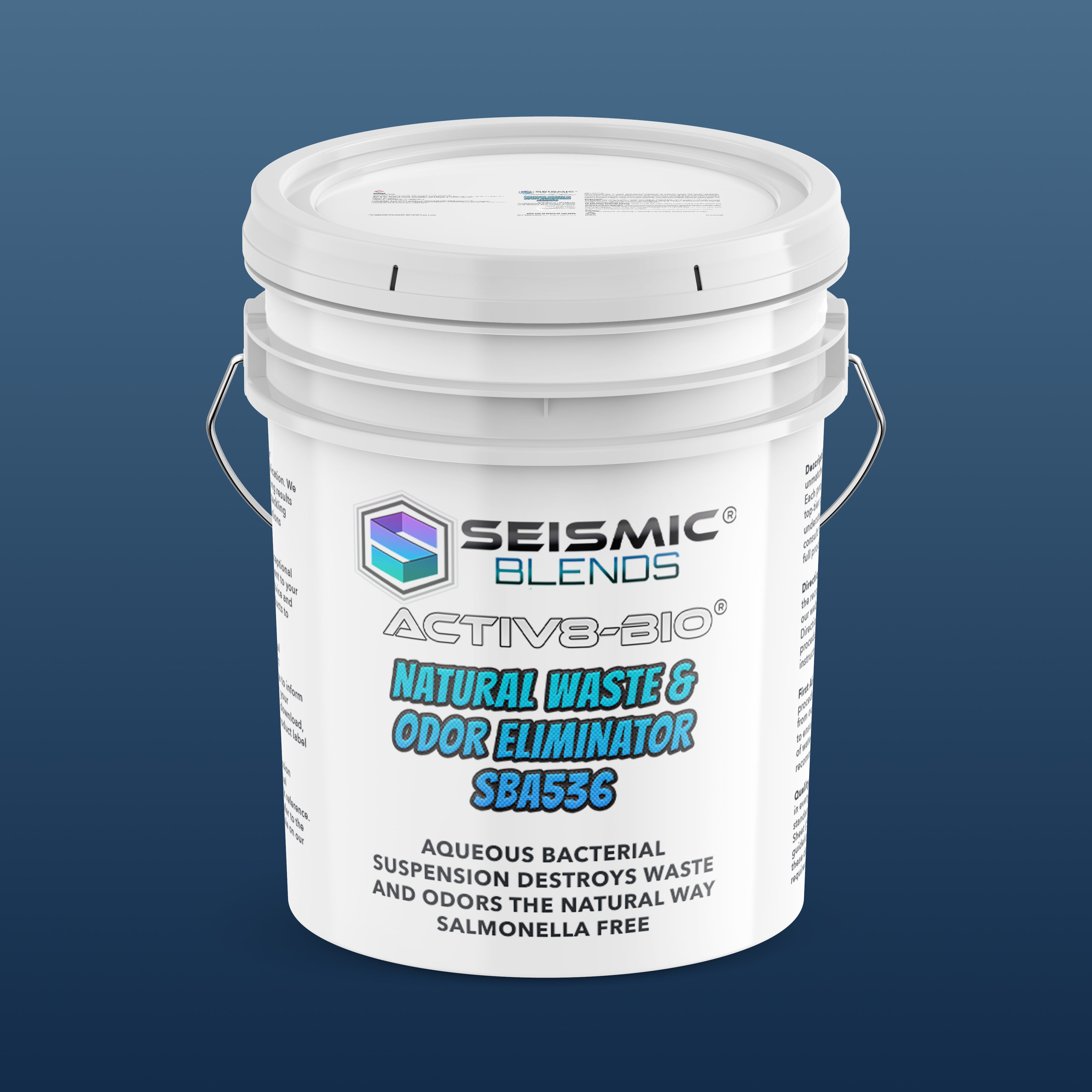 Activ8 Bio Natural Waste & Odor Eliminator (SBA536) - Natural Enzyme Cleaner for Organic Waste & Odor Control