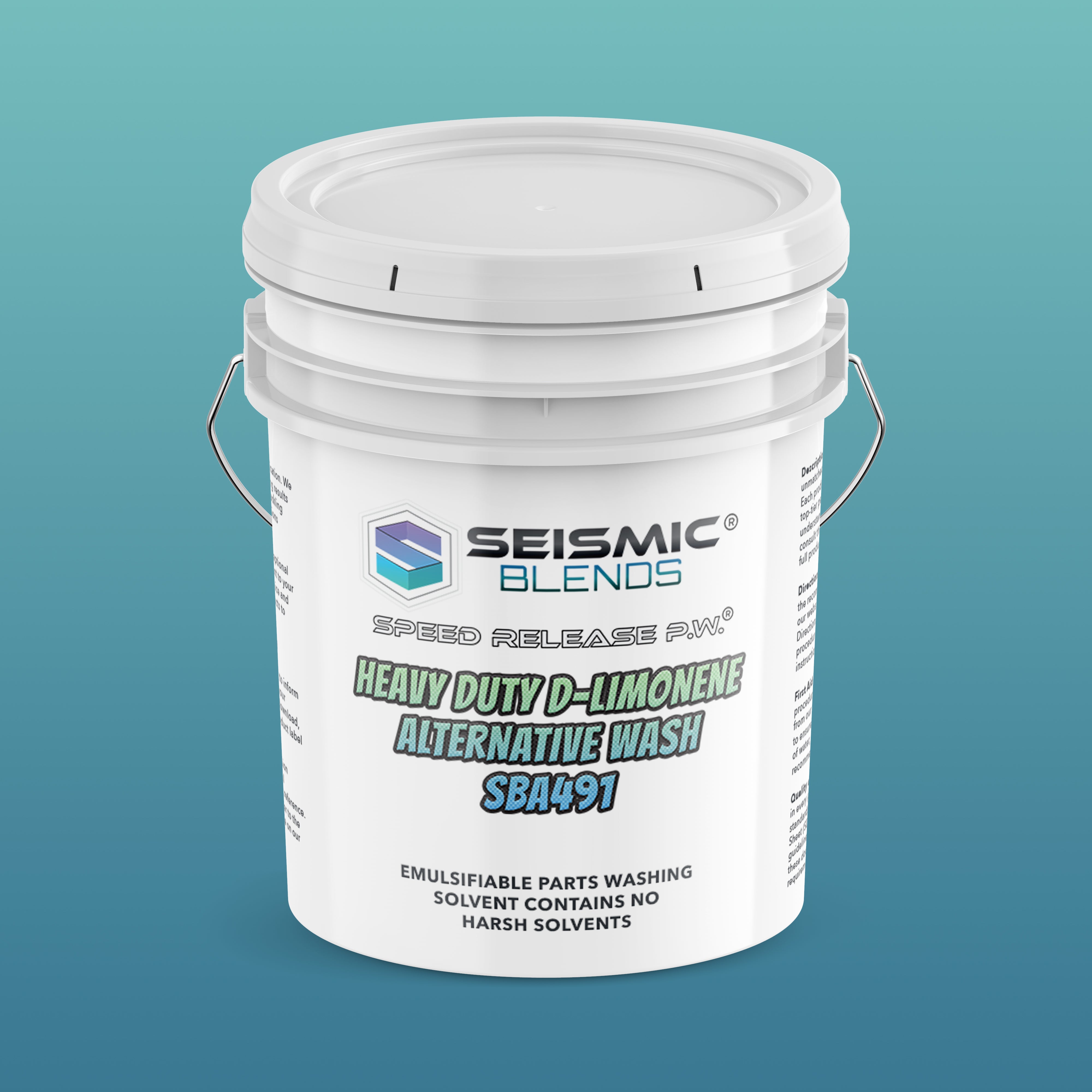 Speed Release P.W. Heavy Duty D-Limonene Alternative Wash (SBA491) - Heavy Duty Wash That Replaces D Limonene Effectively