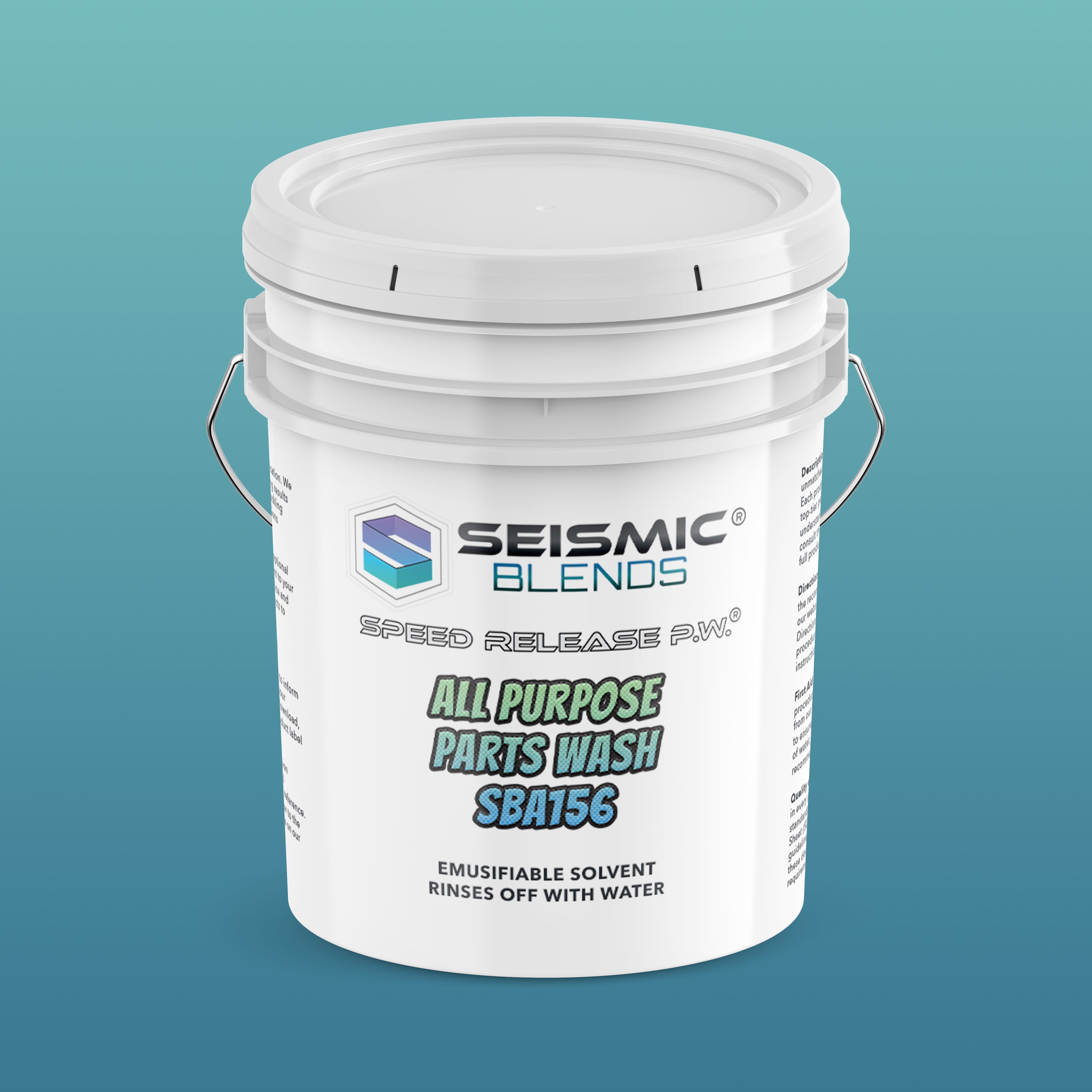 Speed Release P.W. All Purpose Parts Wash (SBA156) - Universal Parts Wash With Superior Degreasing Power