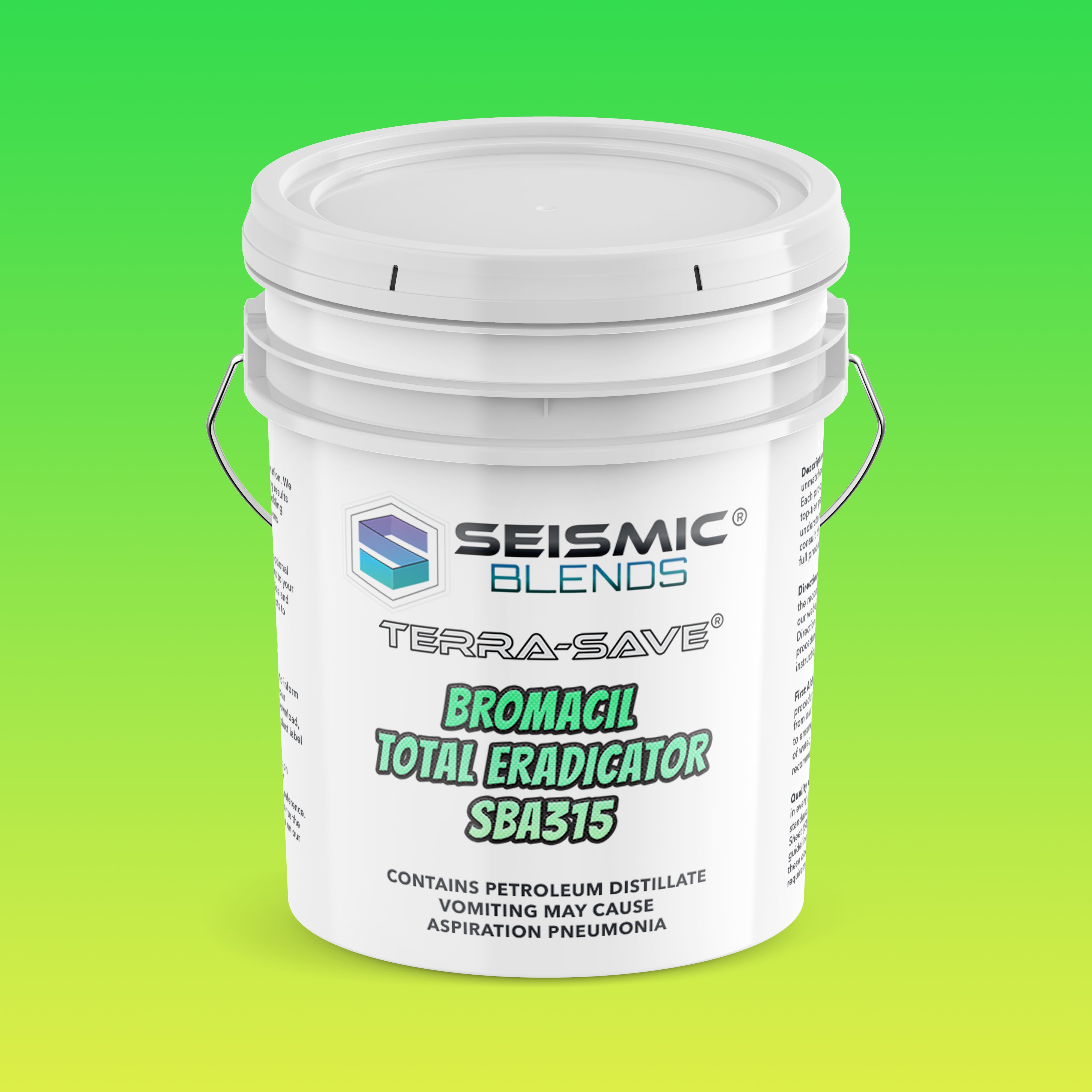 Terra Save Bromacil Total Eradicator (SBA315) - Eradicates Tough Weeds With Powerful Bromacil Action