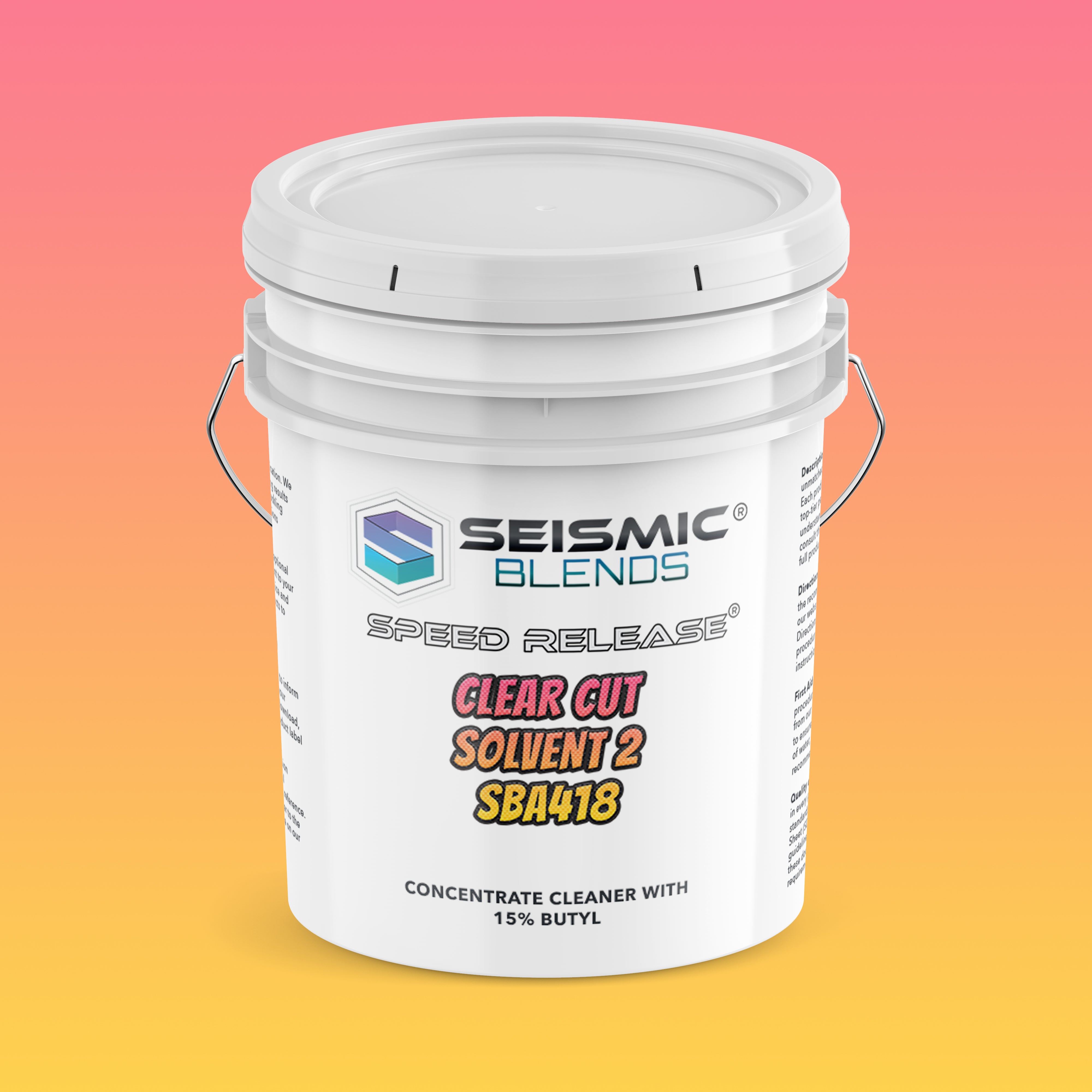 Speed Release Clear Cut Solvent 2 (SBA418) - Enhanced Solvent Two For High Performance Degreasing