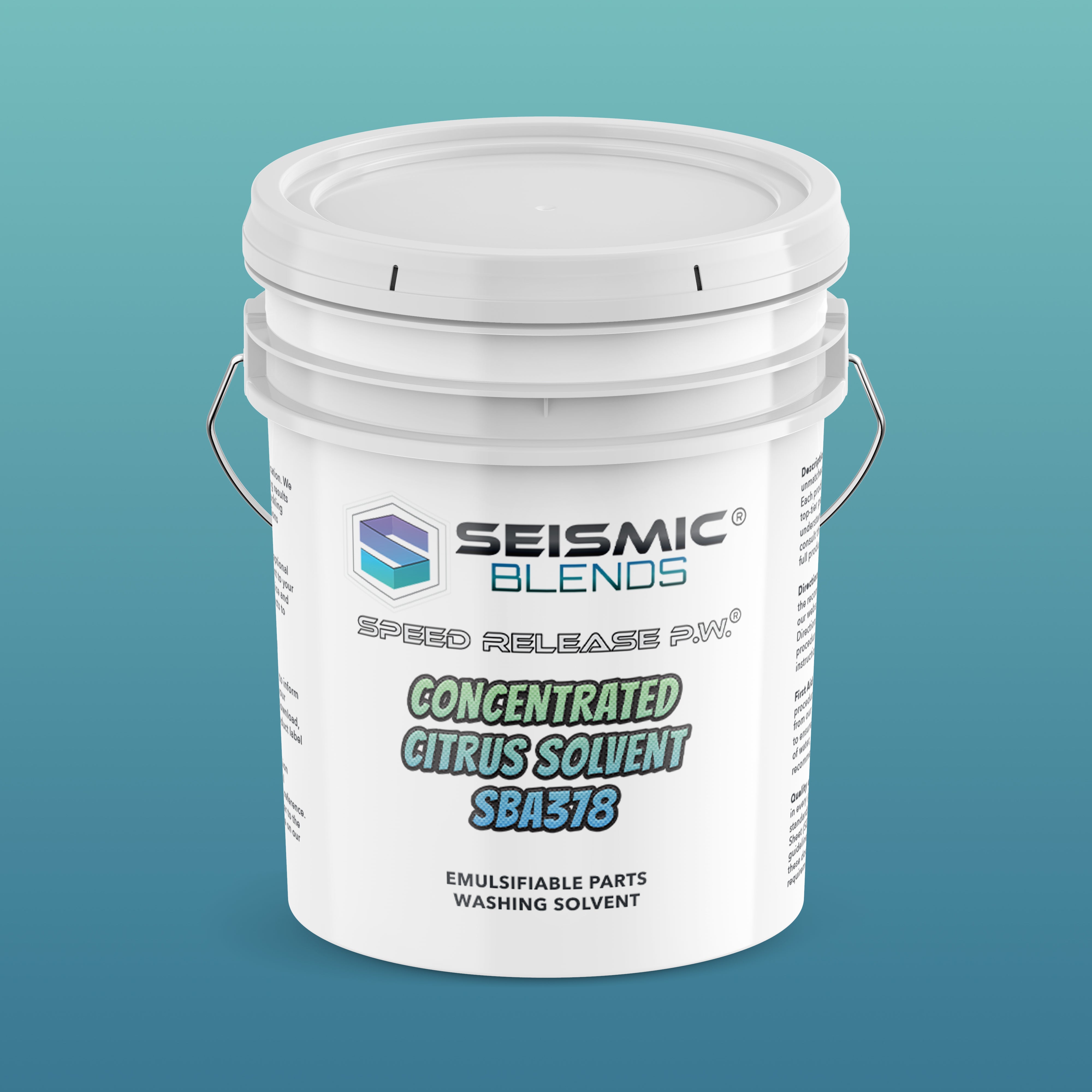 Speed Release P.W. Concentrated Citrus Solvent (SBA378) - Citrus Solvent That Attacks Grease With Zest