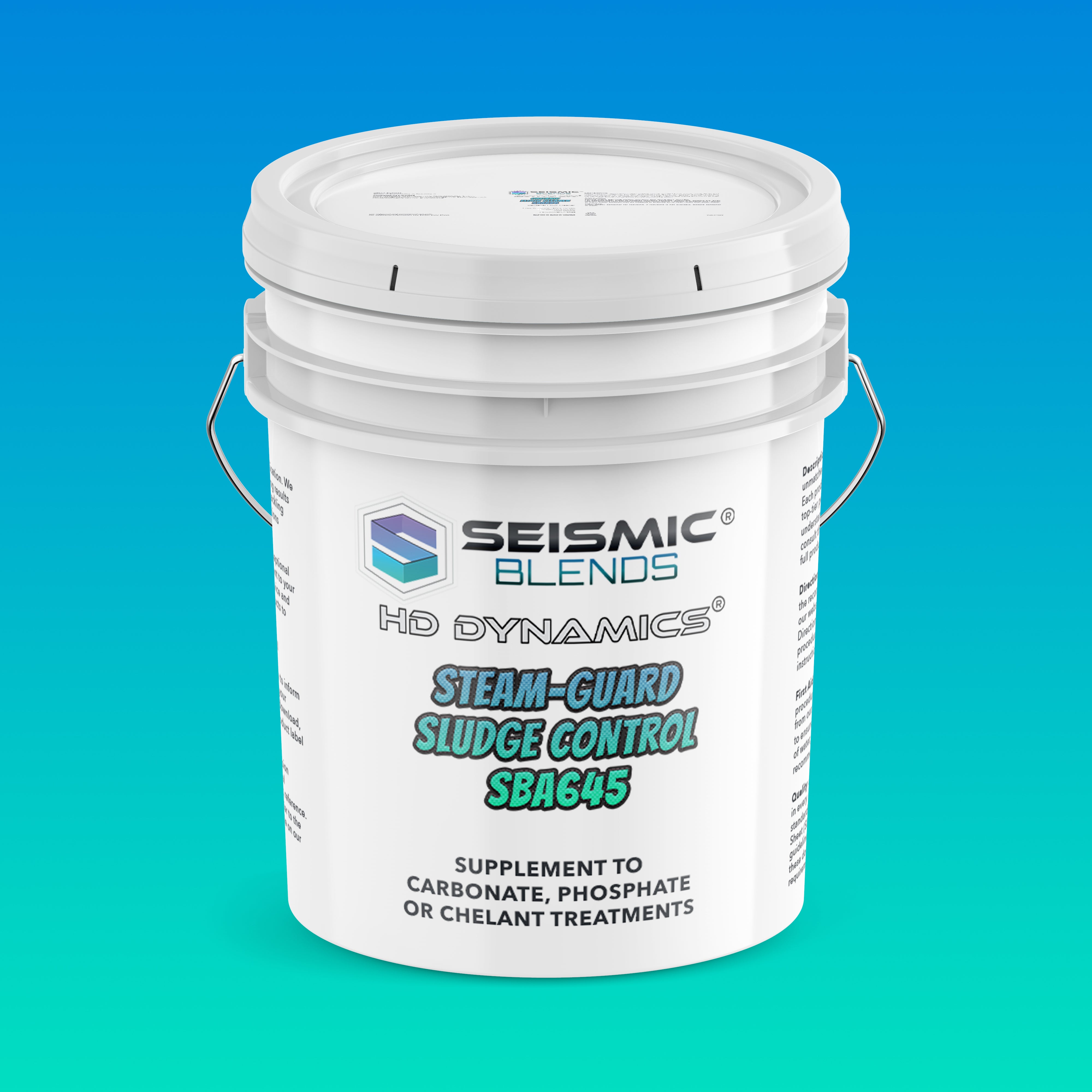 HD Dynamics Steam-Guard Sludge Control (SBA645) - Prevents Sludge Buildup For Optimal Steam Boiler Efficiency