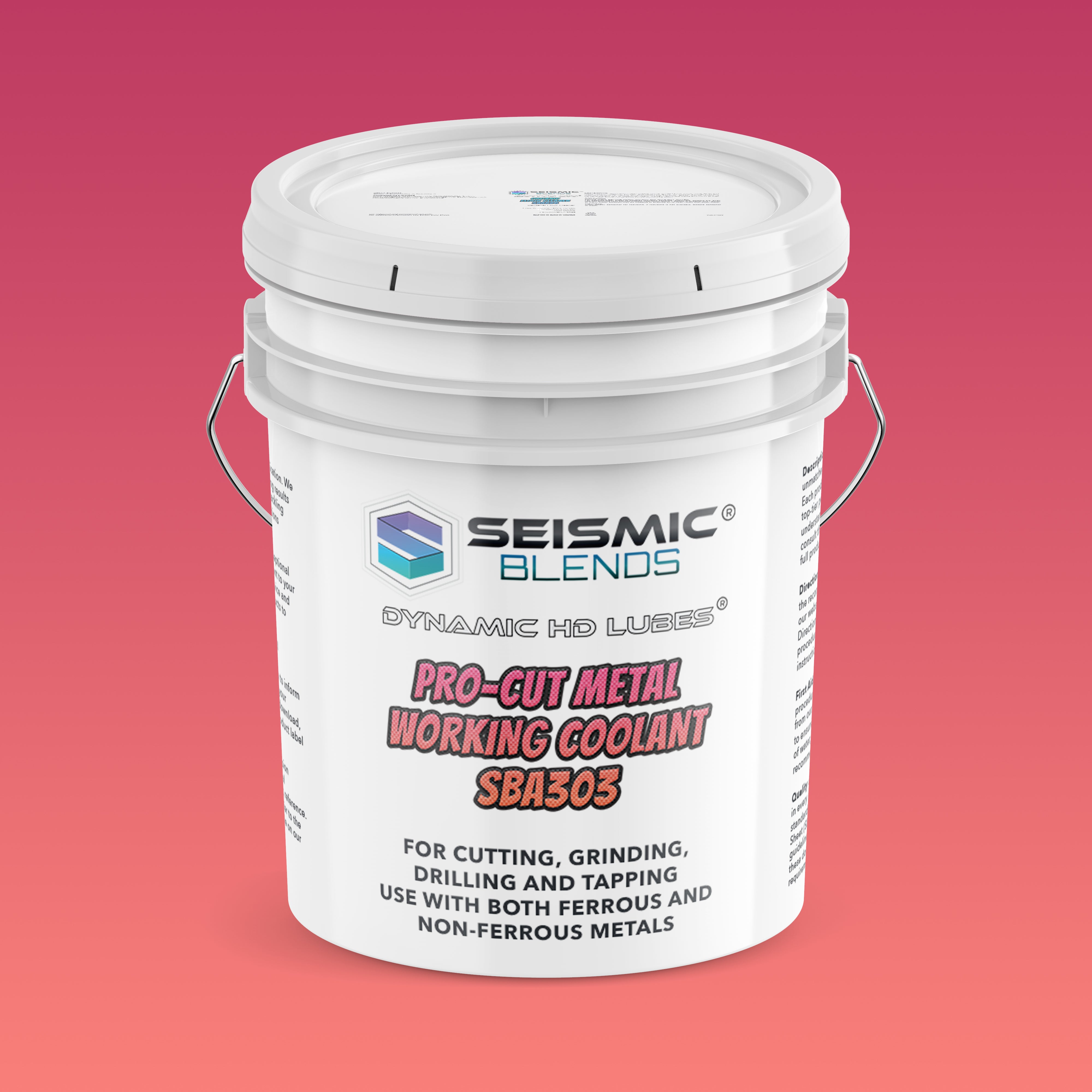 Dynamic HD Lubes Pro-Cut Metal Working Coolant (SBA303) - Coolant Solution for High-Speed Metal Cutting
