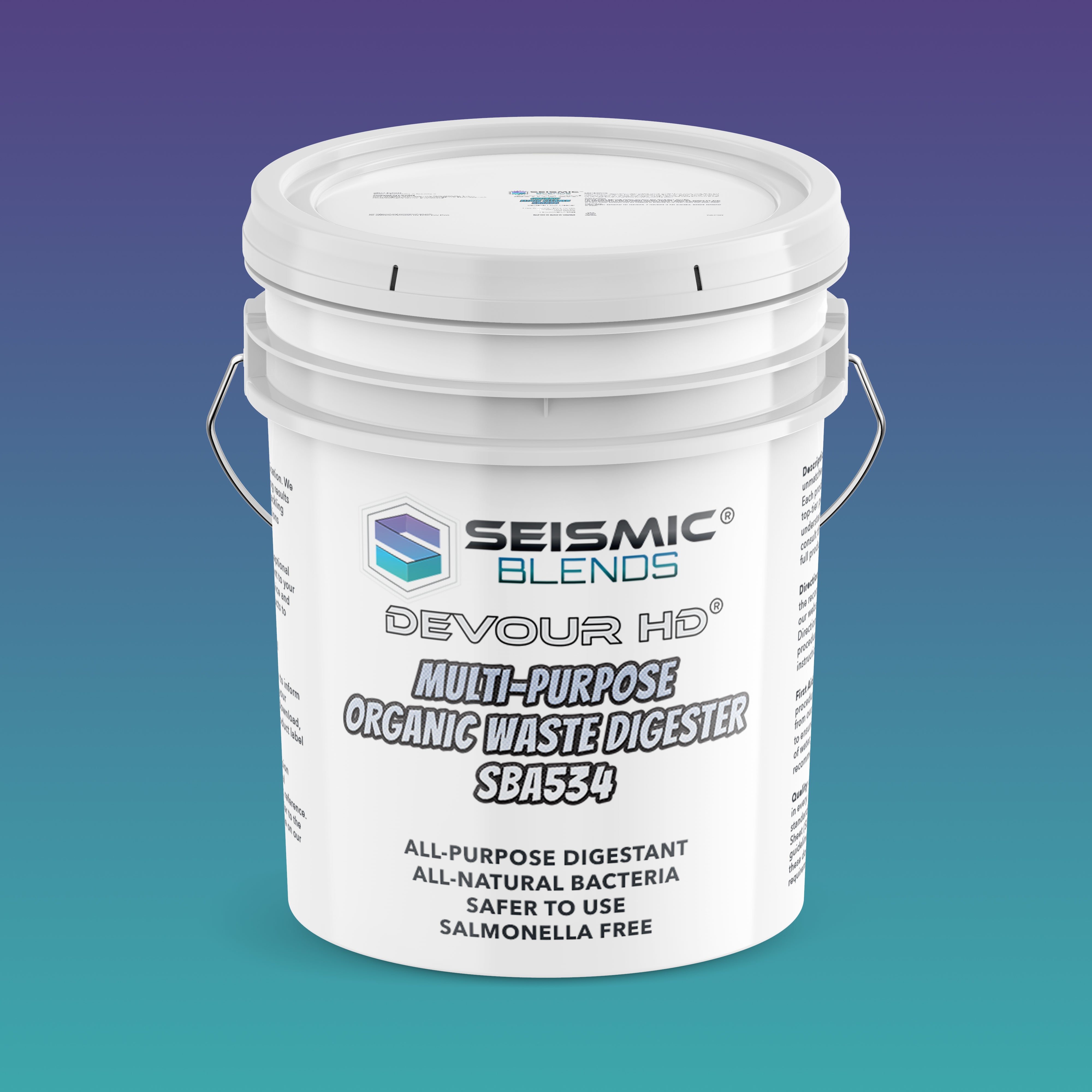 Devour HD Multi-Purpose Organic Waste Digester (SBA534) - All-in-One Enzymatic Cleaner for Organic Residue