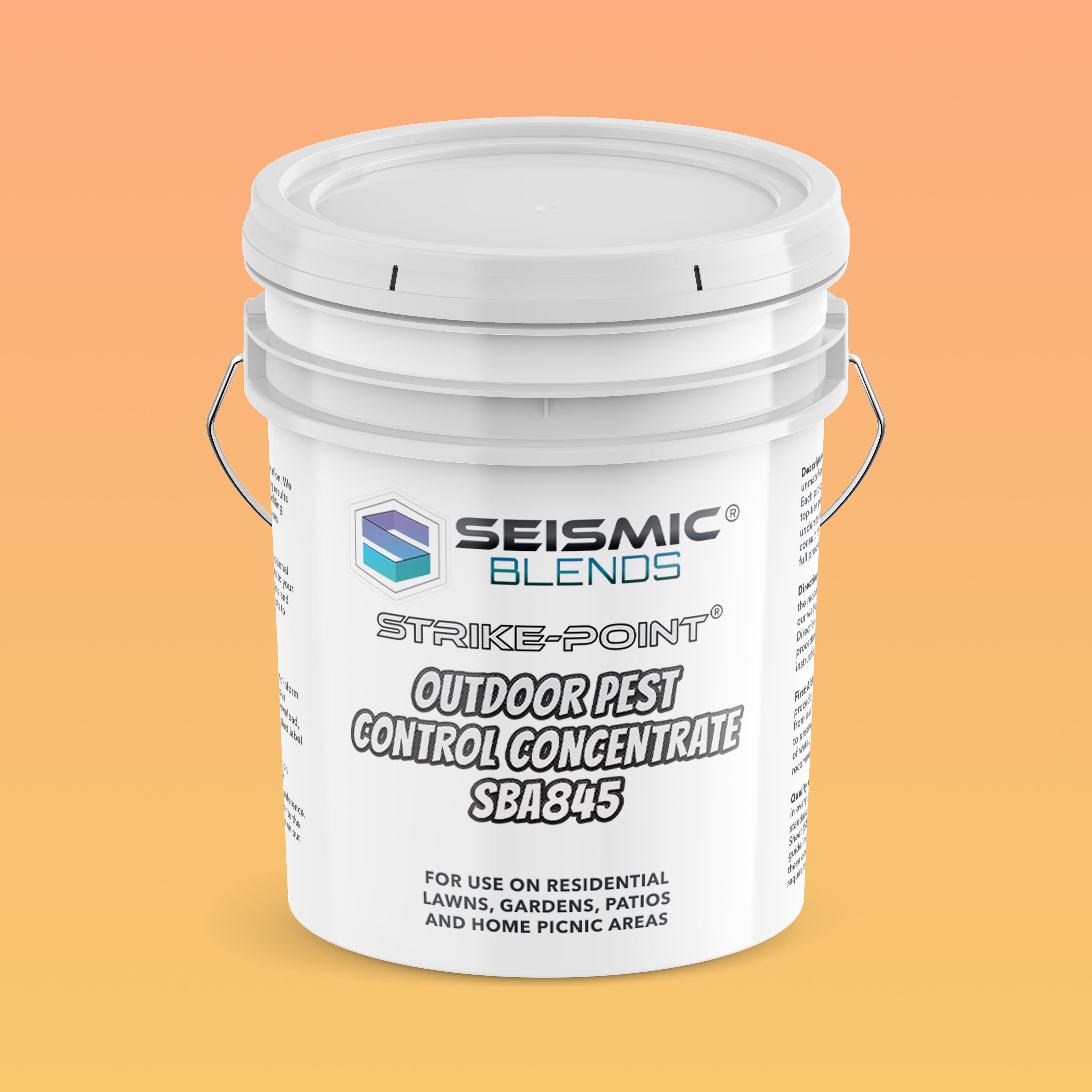 Strike-Point Outdoor Pest Control Concentrate (SBA845) - Concentrated Outdoor Defense Against Multiple Pests
