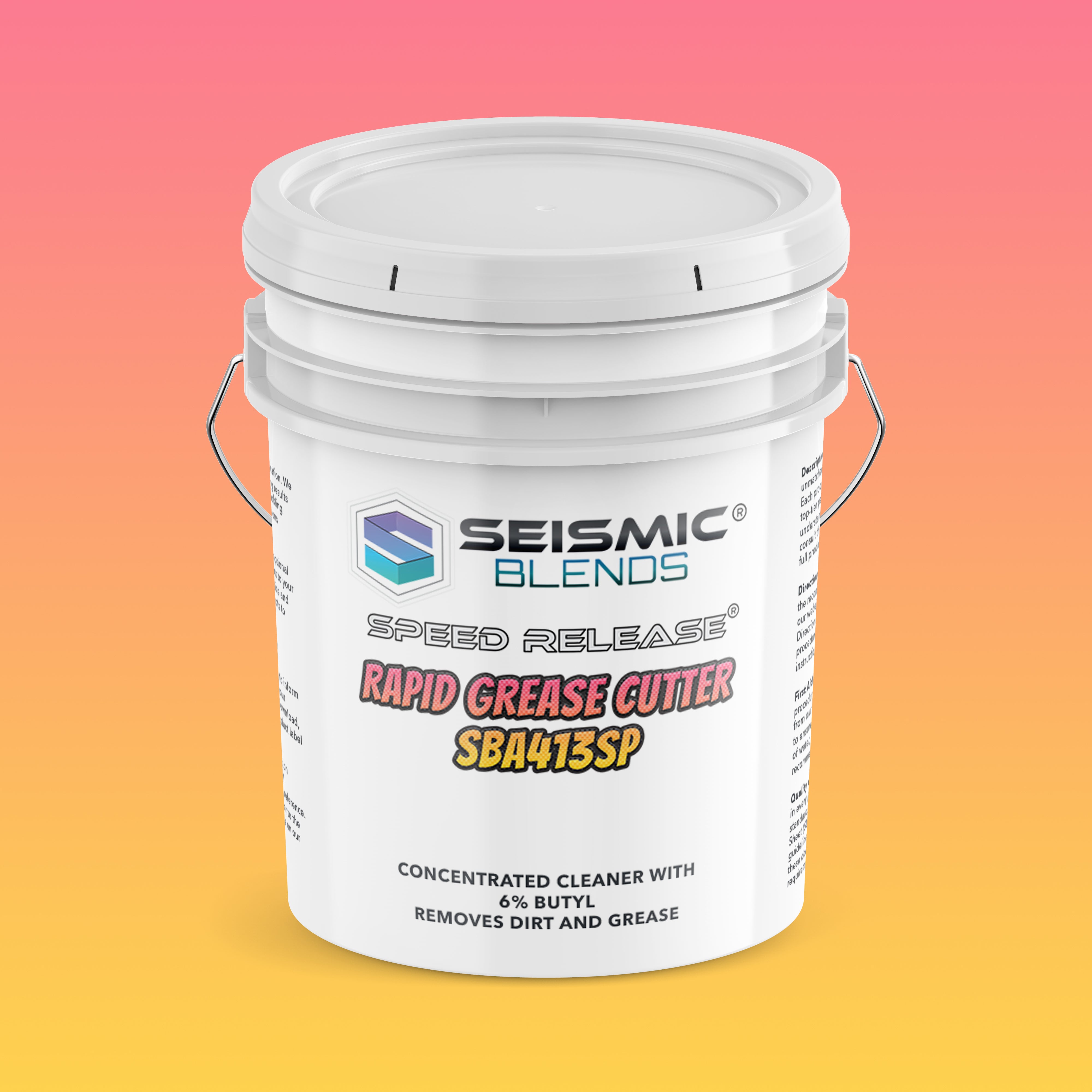 Speed Release Rapid Grease Cutter (SBA413SP) - Cuts Grease On Contact With Rapid Action Formula
