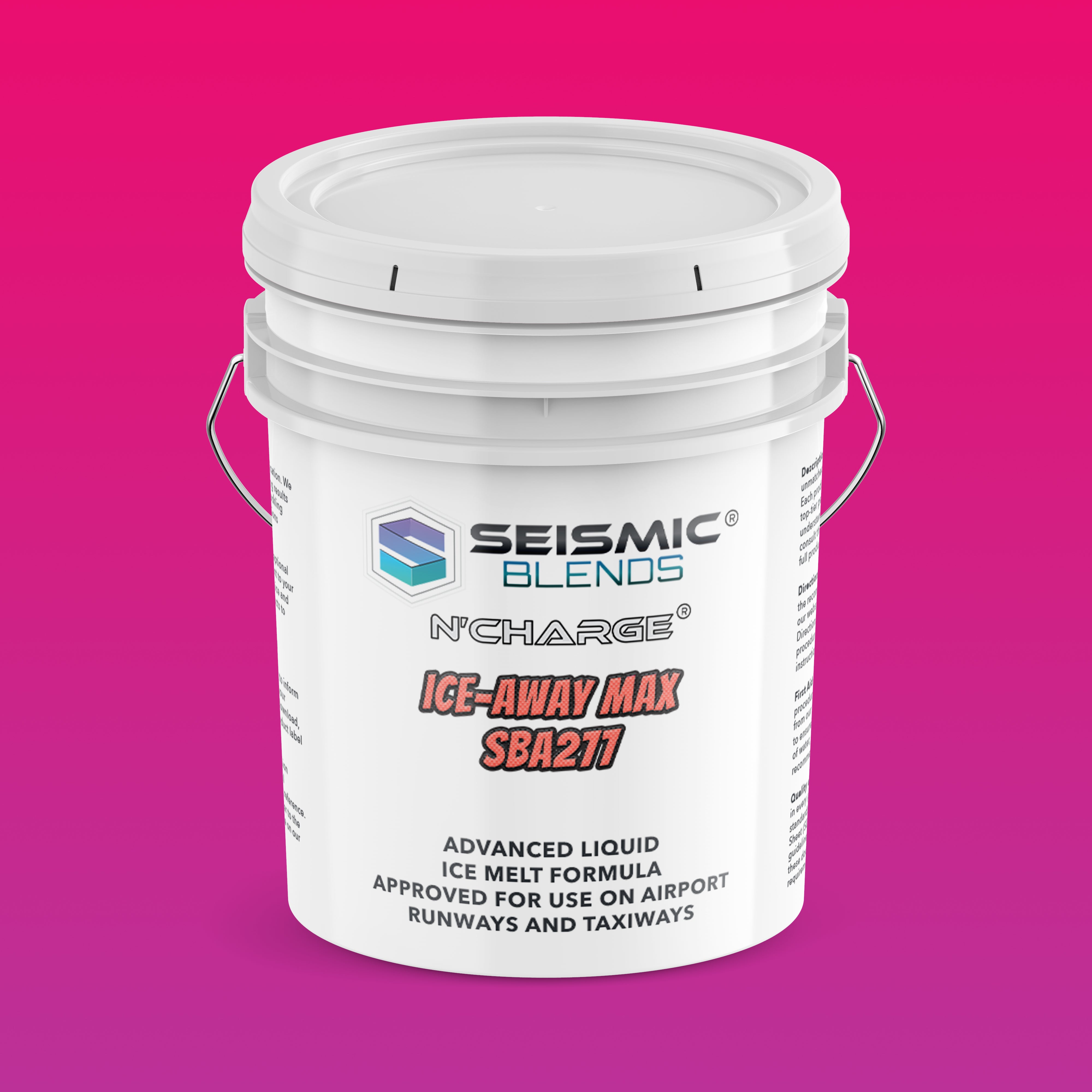 N'Charge Ice-Away Max (SBA277) - Premium Ice Melt For Rapid Snow Clearance And Slip Prevention