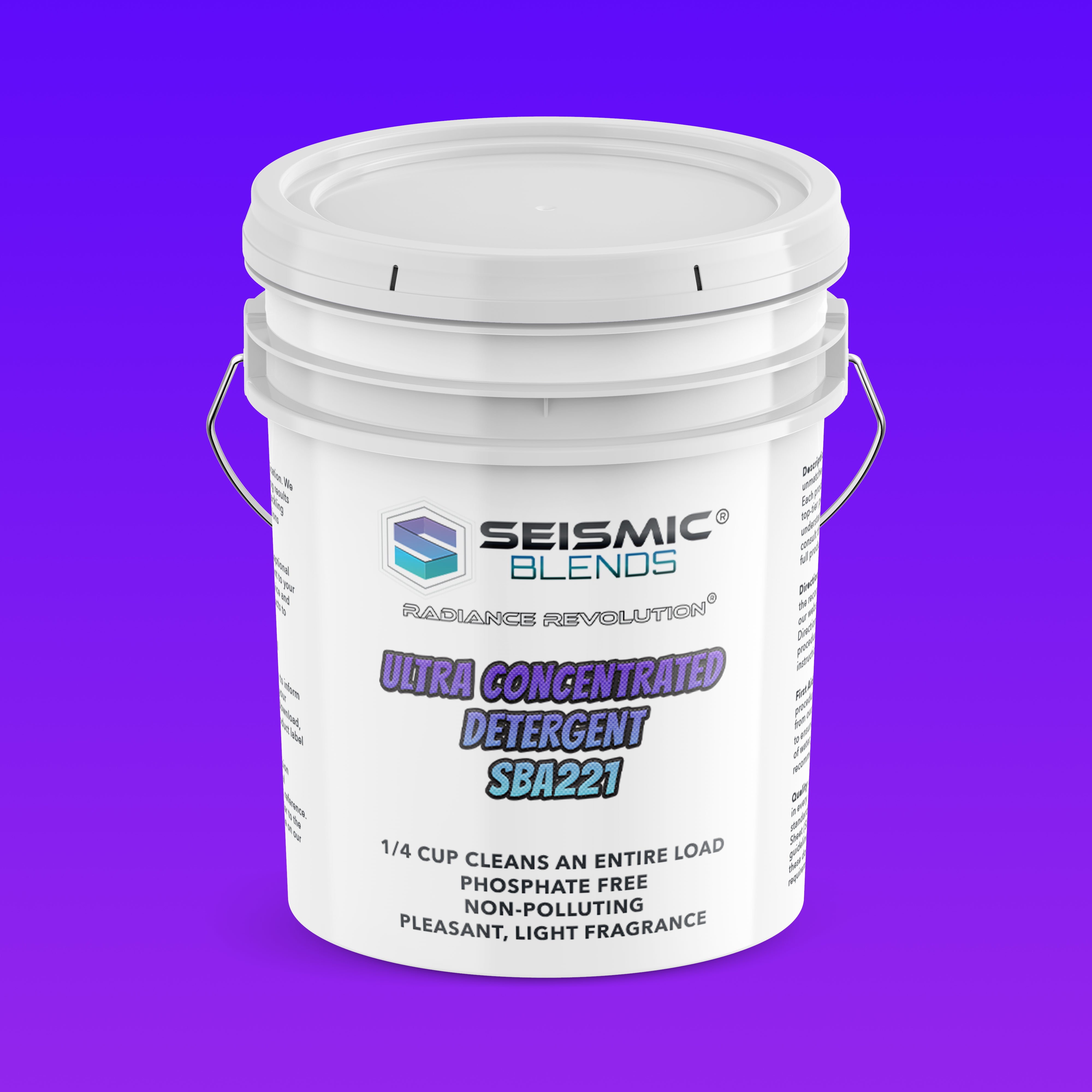 Radiance Revolution Ultra Concentrated Detergent (SBA221) - Ultra Concentrated Detergent Designed For Maximum Cleaning Power