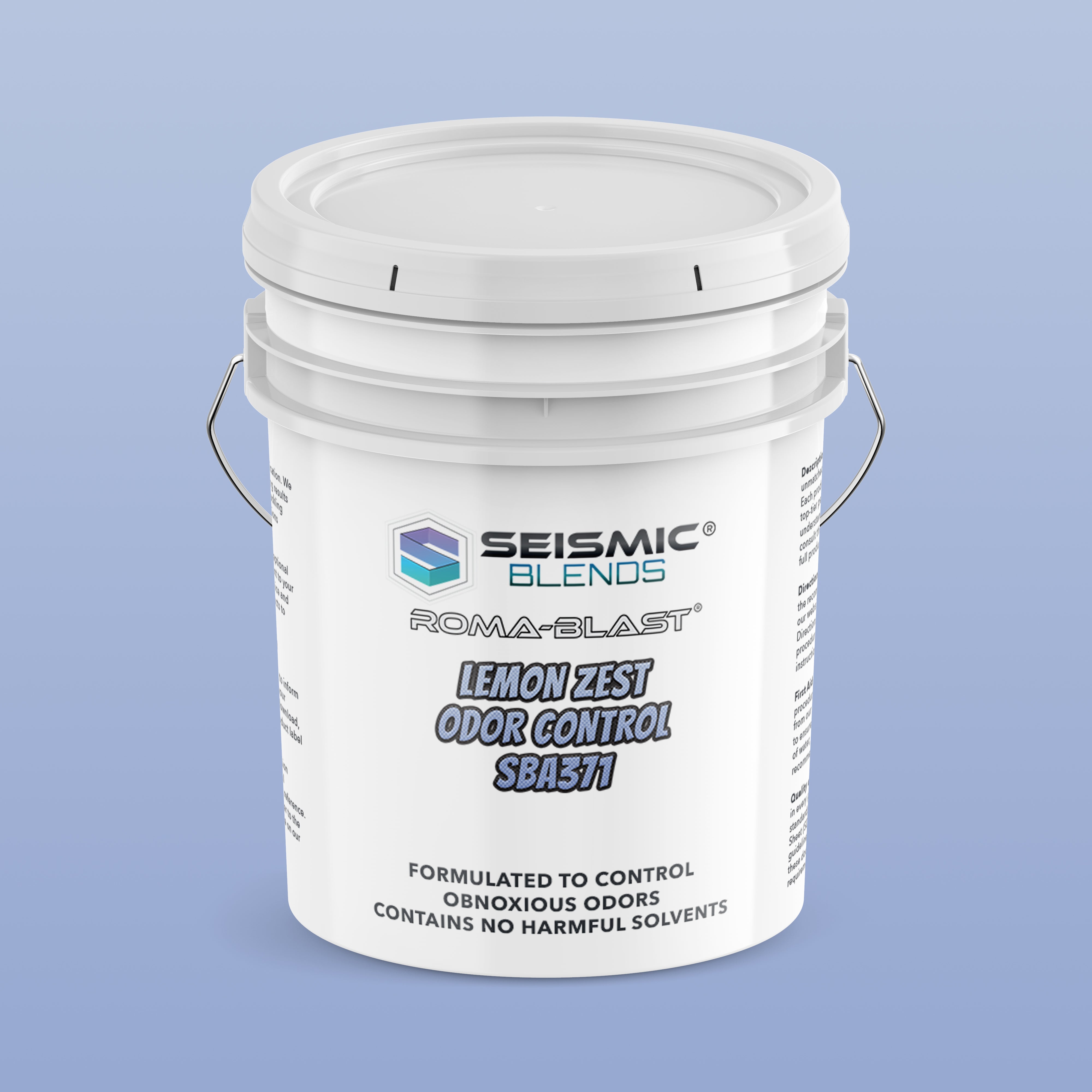 Roma Blast Lemon Zest Odor Control (SBA371) - Zesty Lemon Formula That Freshens And Controls Unwanted Odors