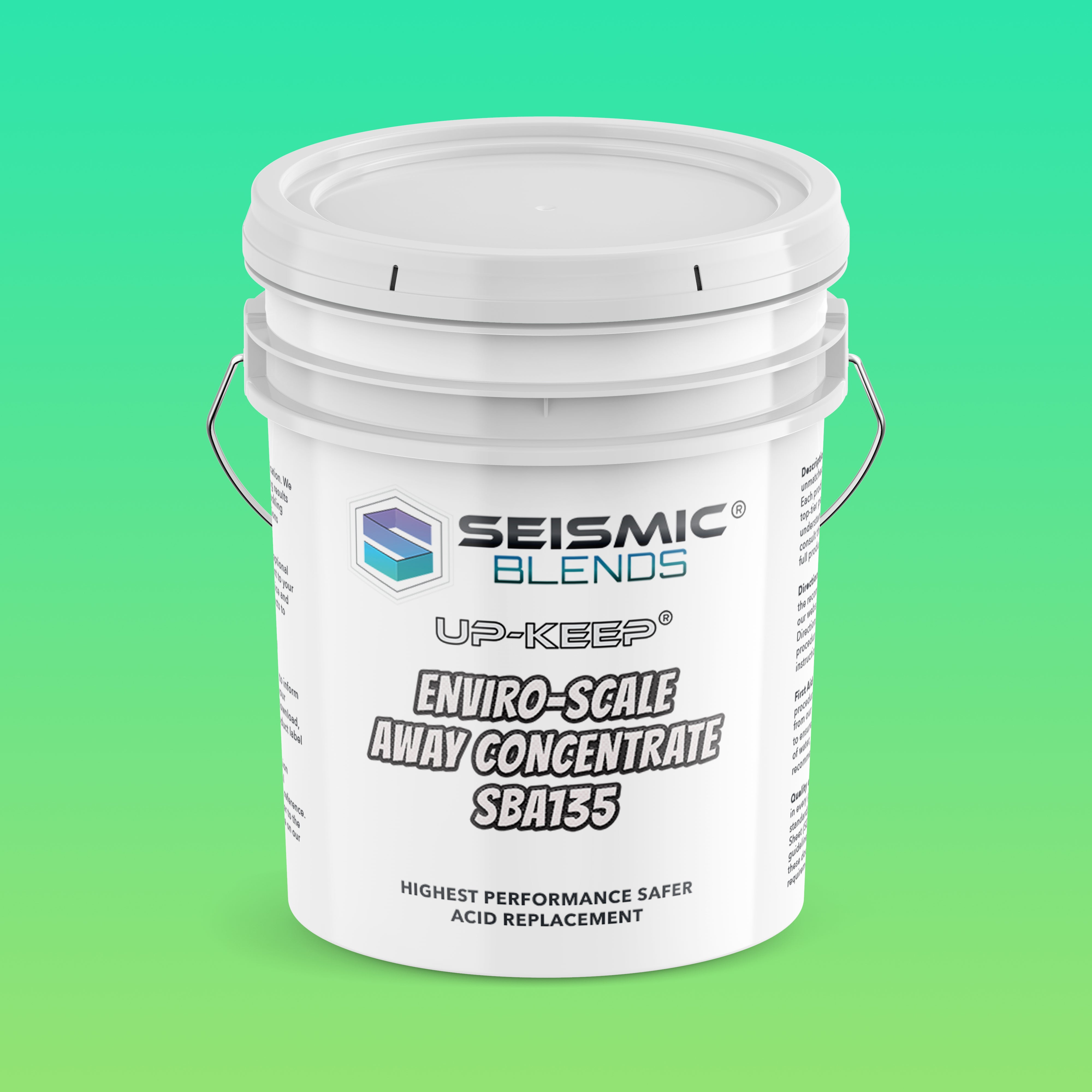 Up Keep Enviro-Scale Away Concentrate (SBA135) - Concentrated Descaler That Breaks Mineral Deposits Fast
