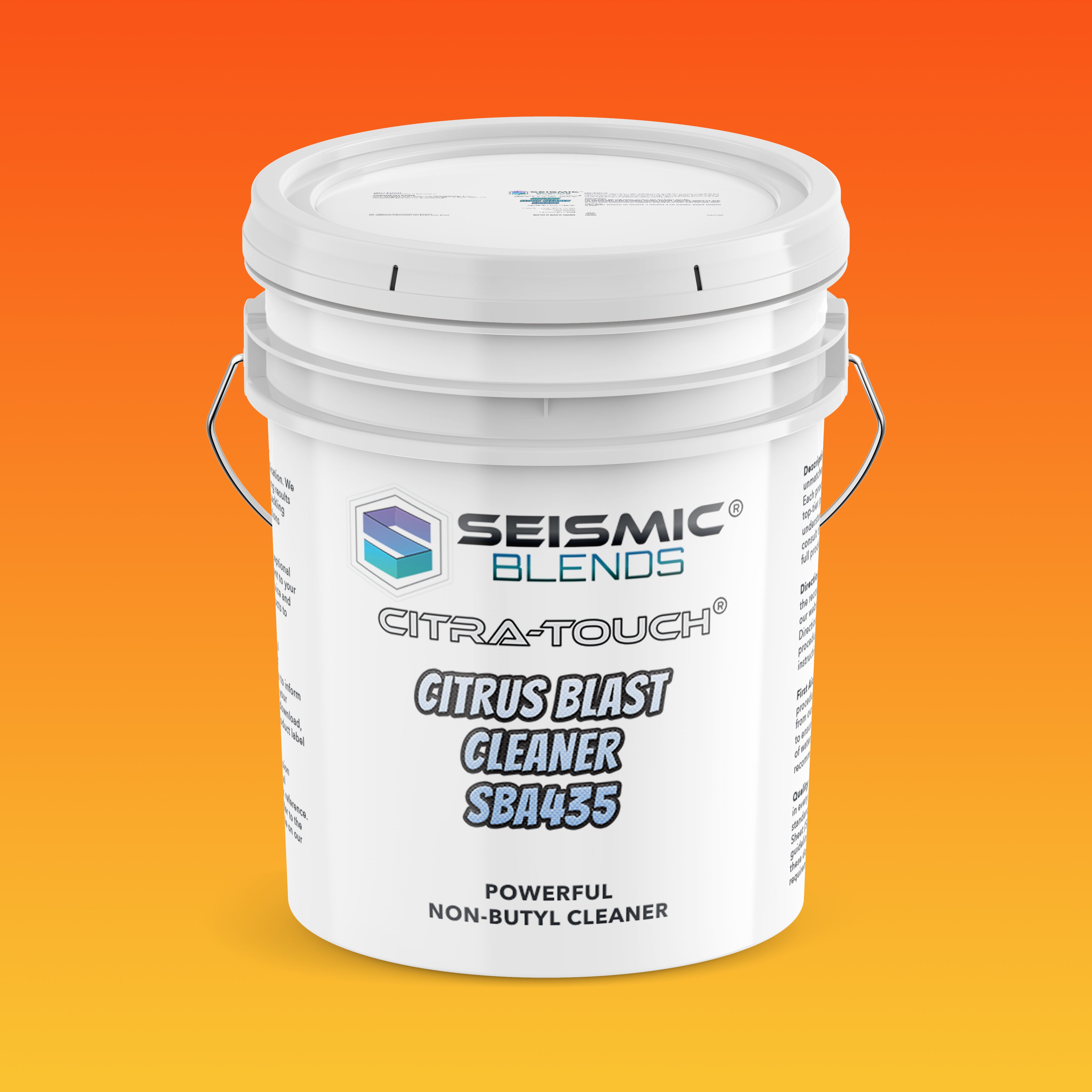 Citra Touch Citrus Blast Cleaner (SBA435) - Citrus-Powered Degreaser and Cleaner for General Use