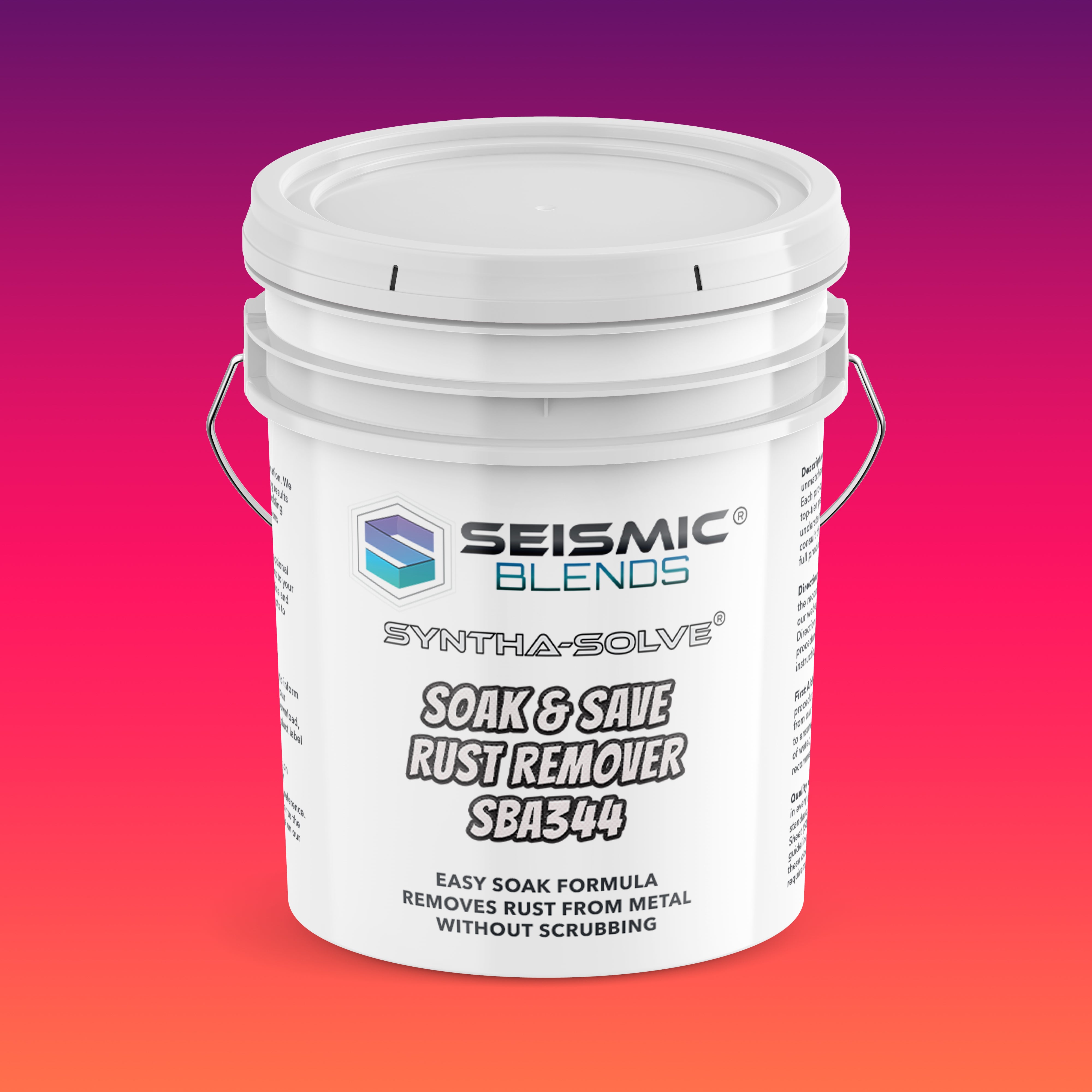 Syntha Solve Soak & Save Rust Remover (SBA344) - Rust Remover That Soaks Away Corrosion Safely