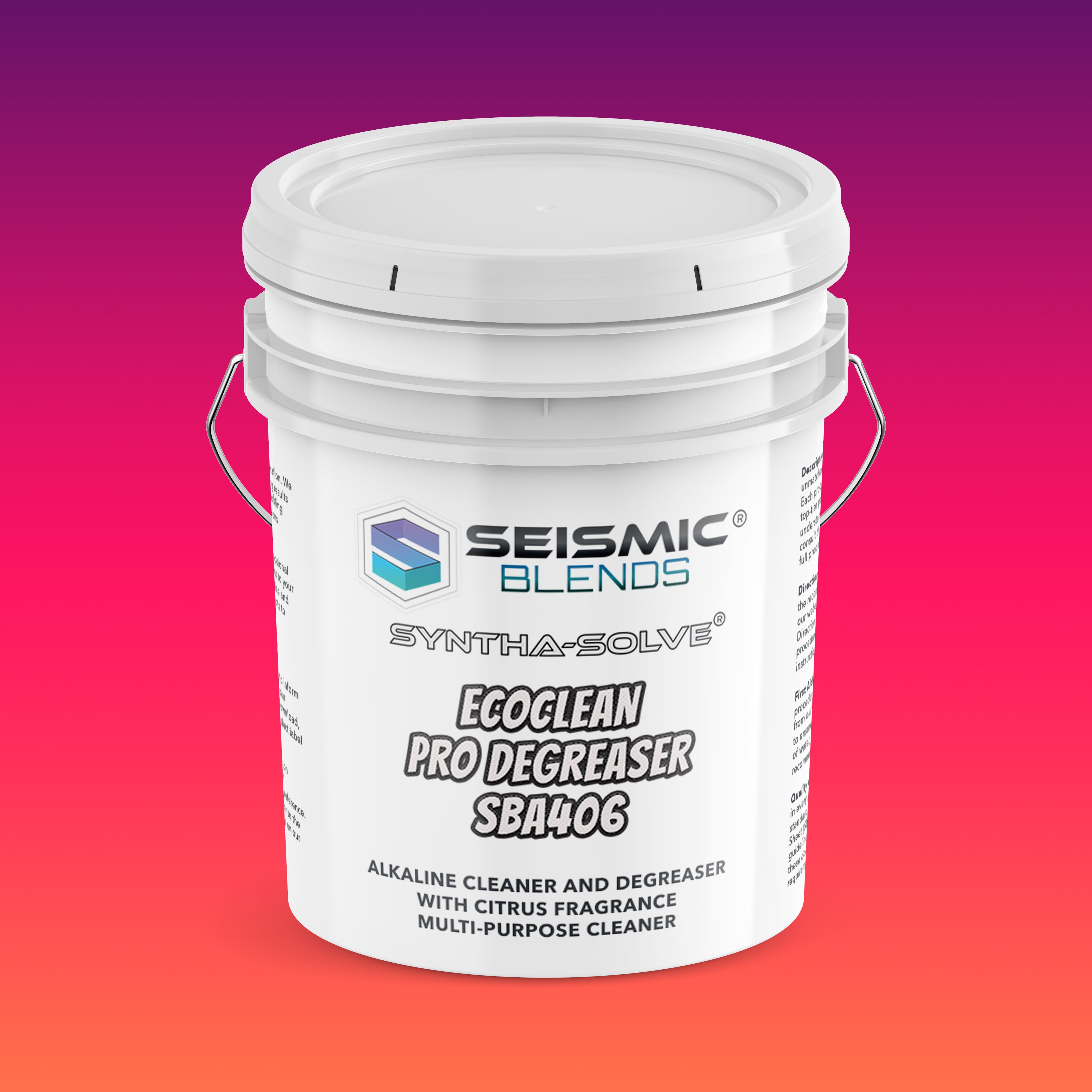 Syntha Solve EcoClean Pro Degreaser (SBA406) - Powerful Degreaser That Cleans While Being Safe