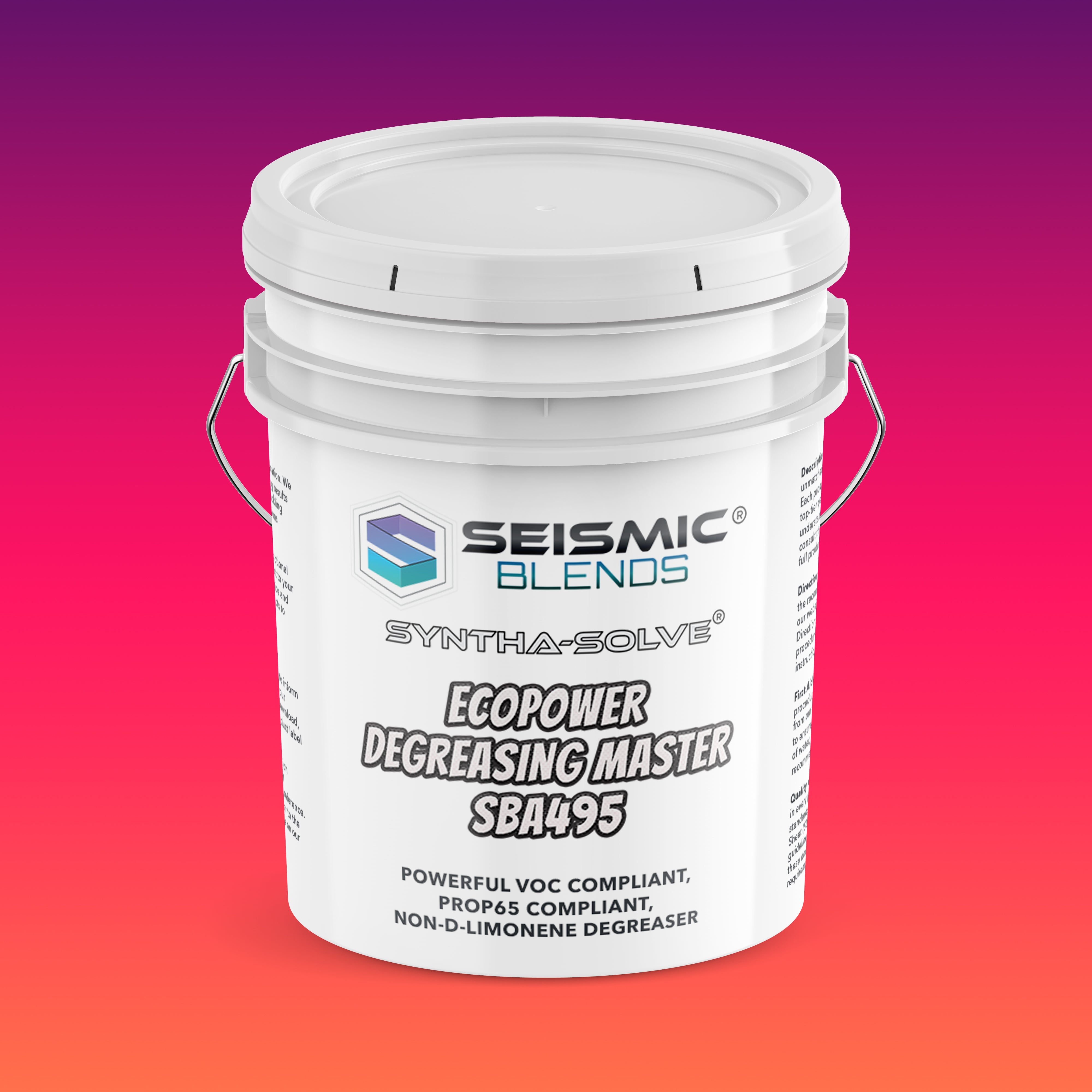 Syntha Solve EcoPower Degreasing Master (SBA495) - Master Blend For Tackling Industrial Grease And Grime