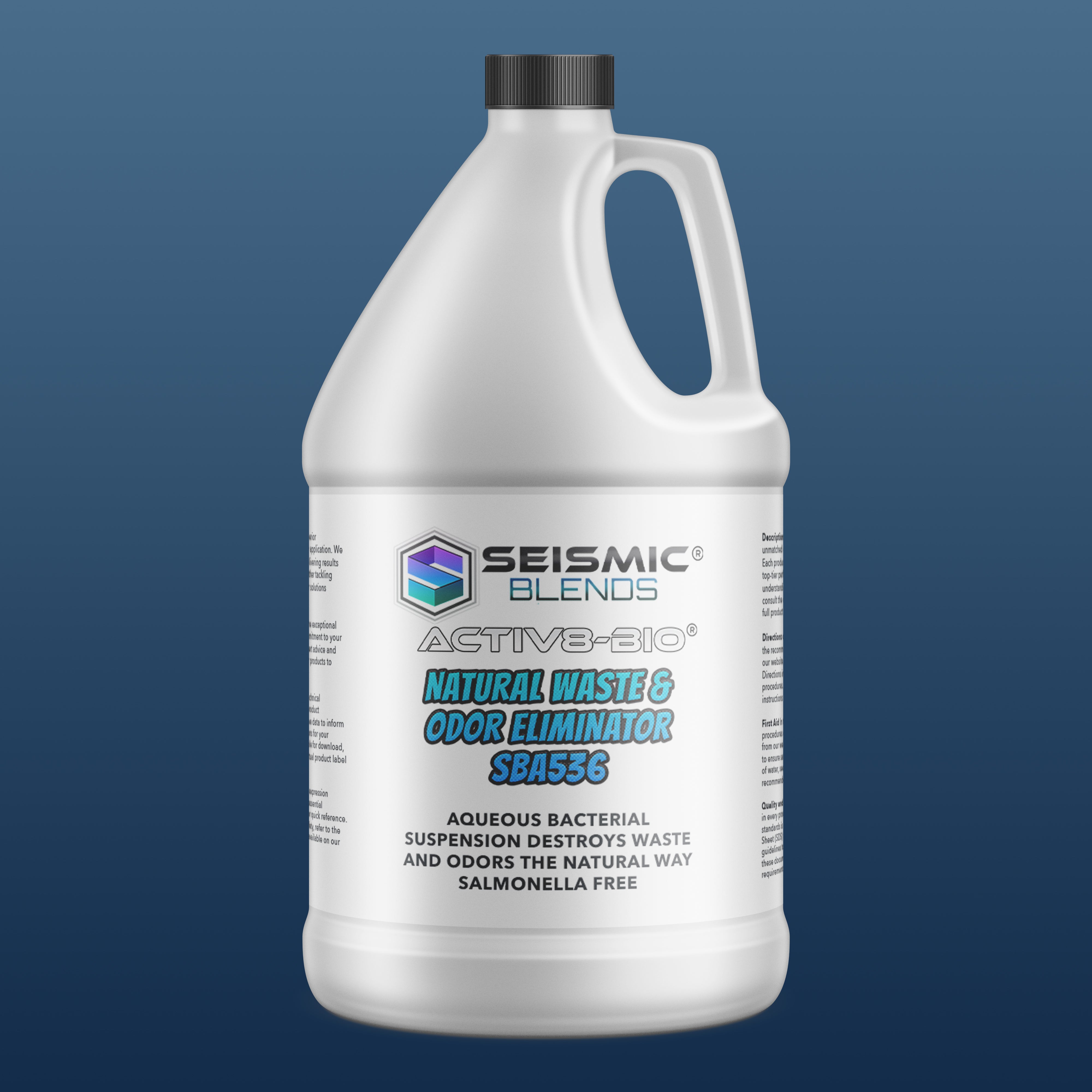 Activ8 Bio Natural Waste & Odor Eliminator (SBA536) - Natural Enzyme Cleaner for Organic Waste & Odor Control