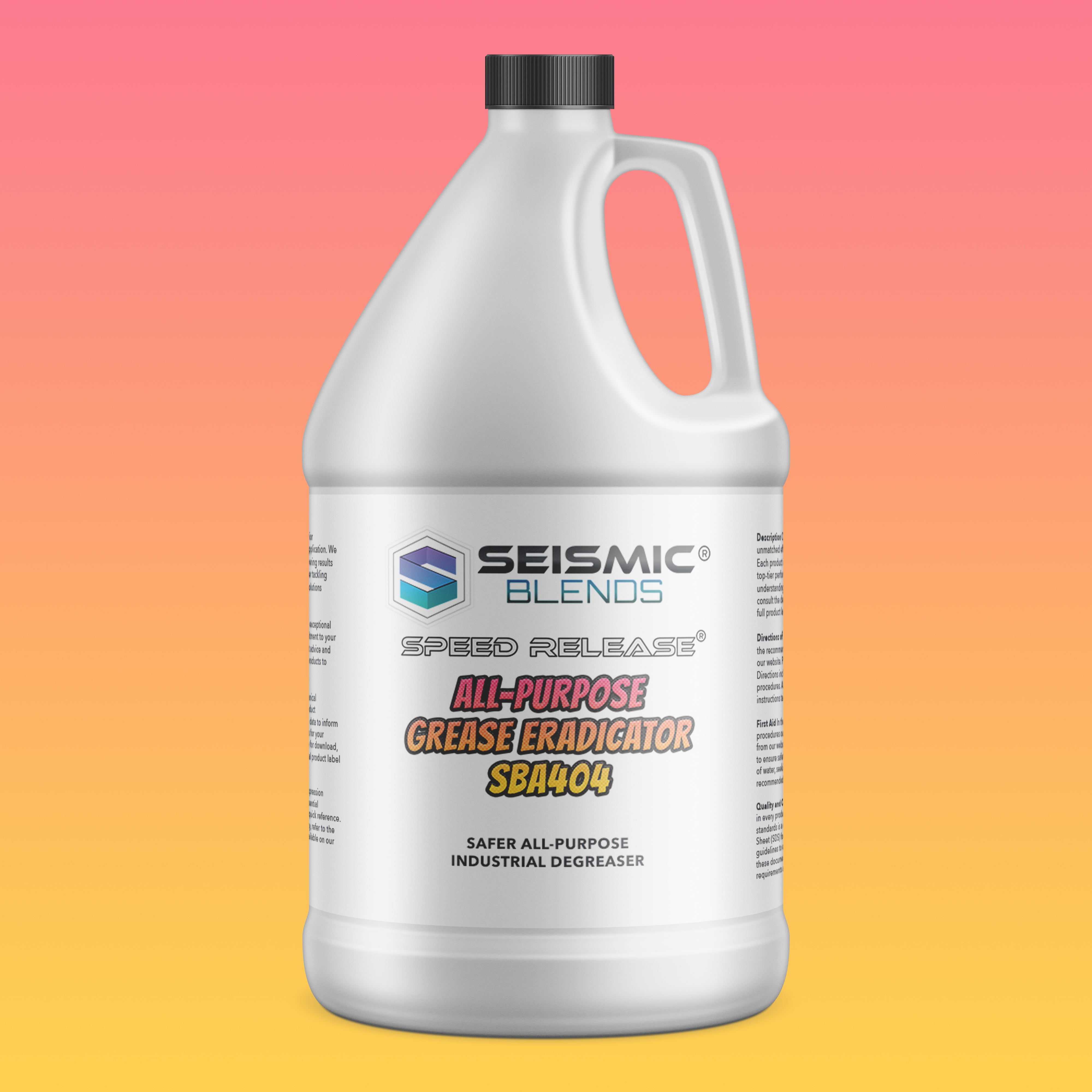 Speed Release All-Purpose Grease Eradicator (SBA404) - Effortlessly Eliminates Stubborn Grease Build Up