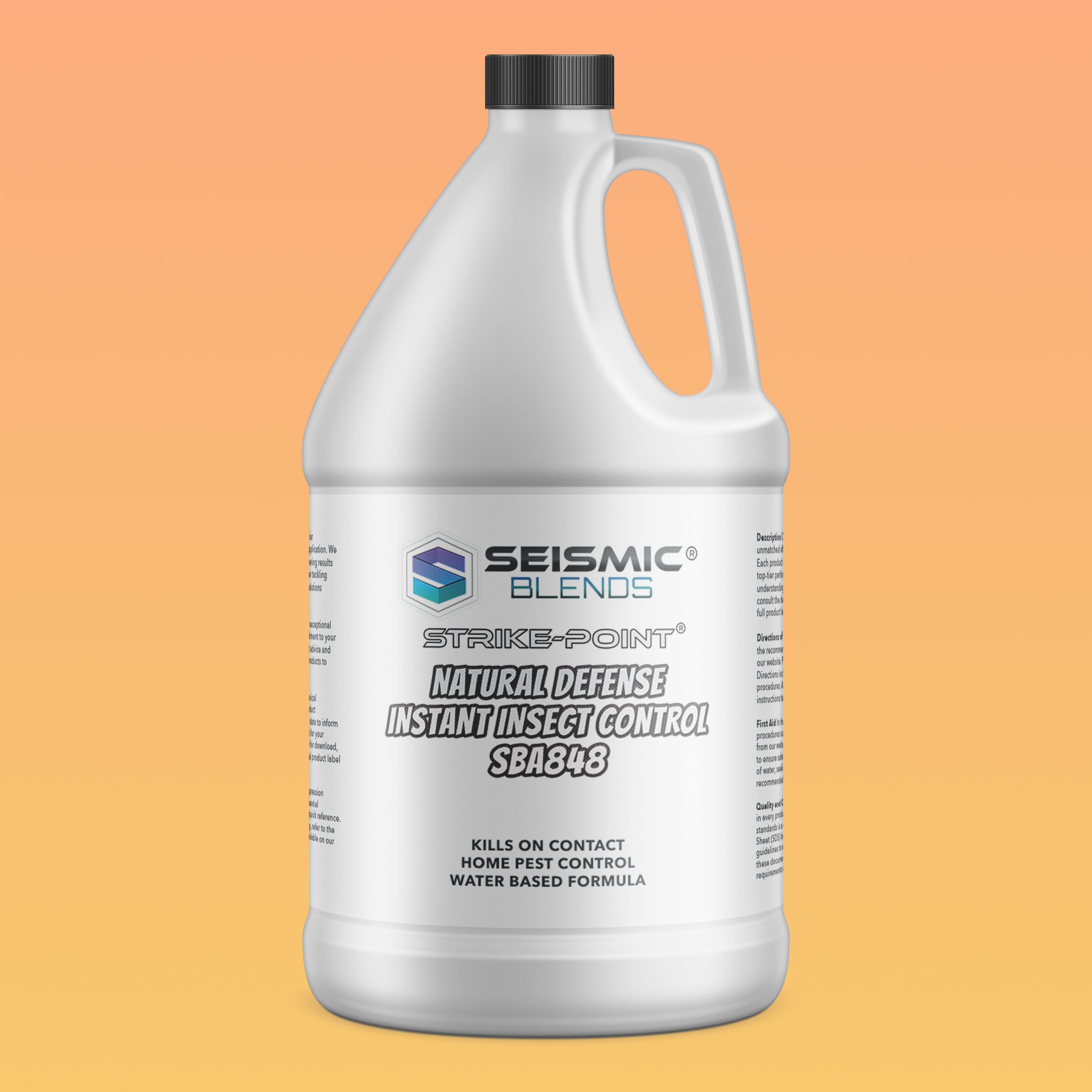 Strike-Point Natural Defense Instant Insect Control (SBA848) - Natural Formula That Delivers Fast Insect Elimination