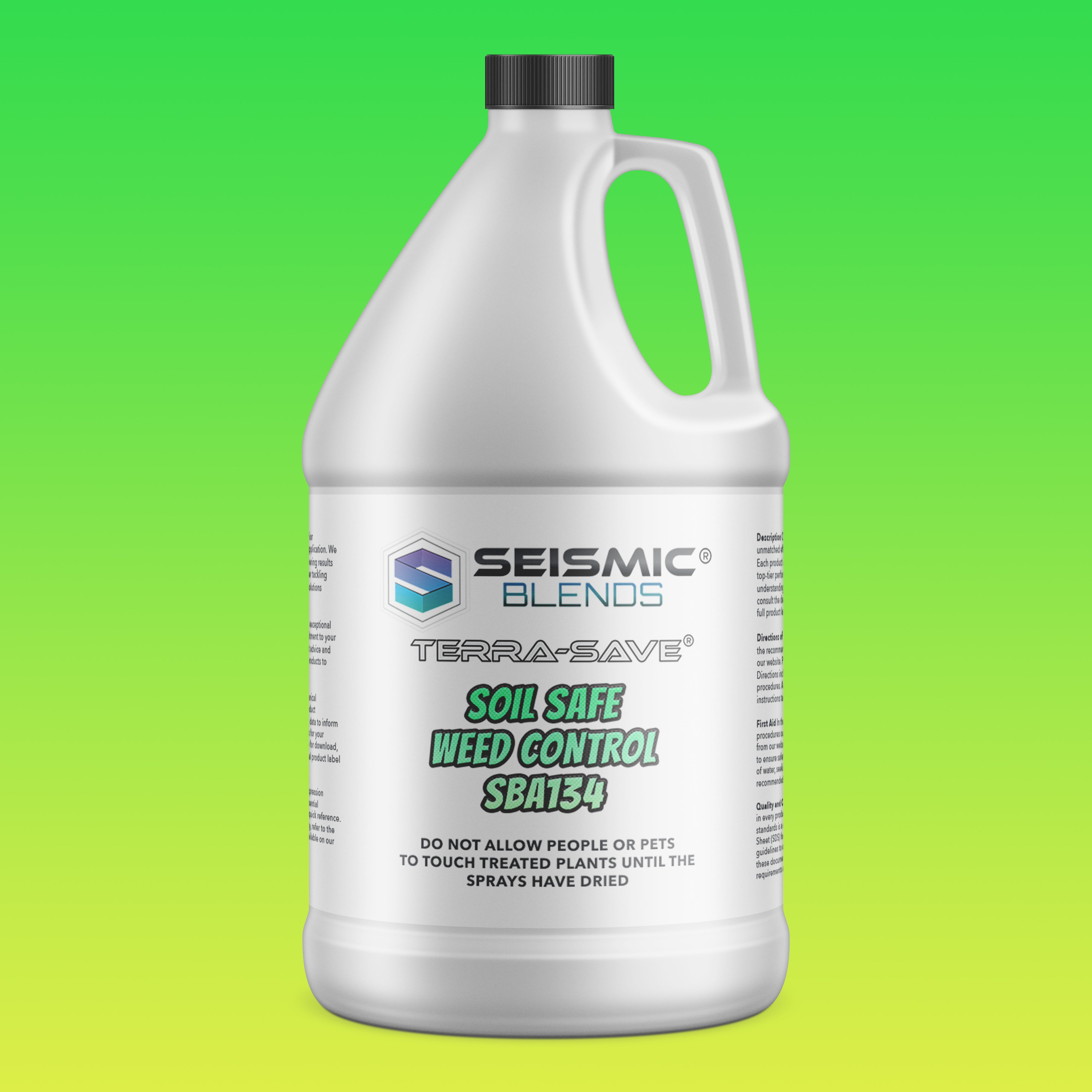 Terra Save Soil Safe Weed Control (SBA134) - Safe And Effective Weed Control For Soil Preservation