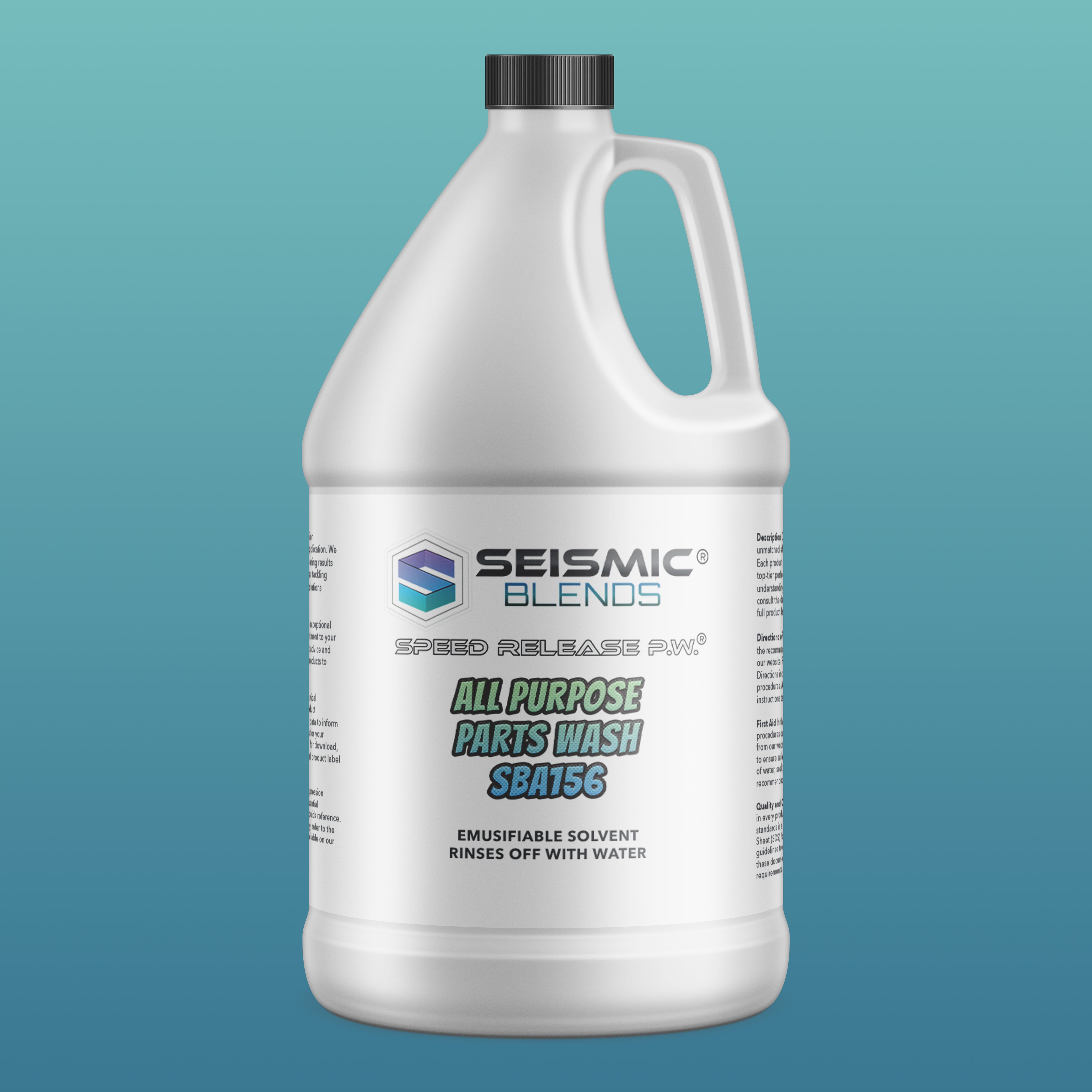 Speed Release P.W. All Purpose Parts Wash (SBA156) - Universal Parts Wash With Superior Degreasing Power