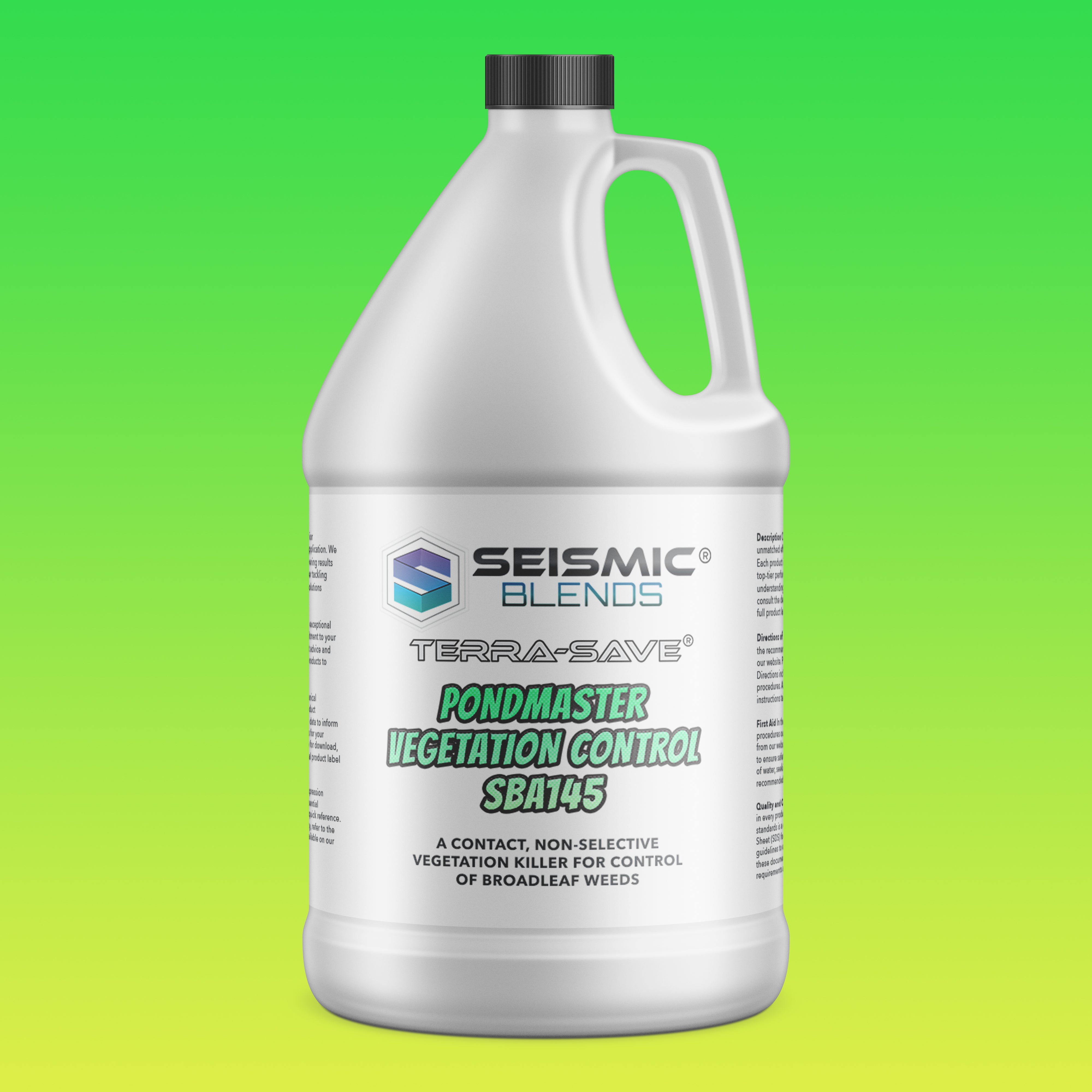 Terra Save PondMaster Vegetation Control (SBA145) - Targets Aquatic Weeds For Clearer Cleaner Ponds