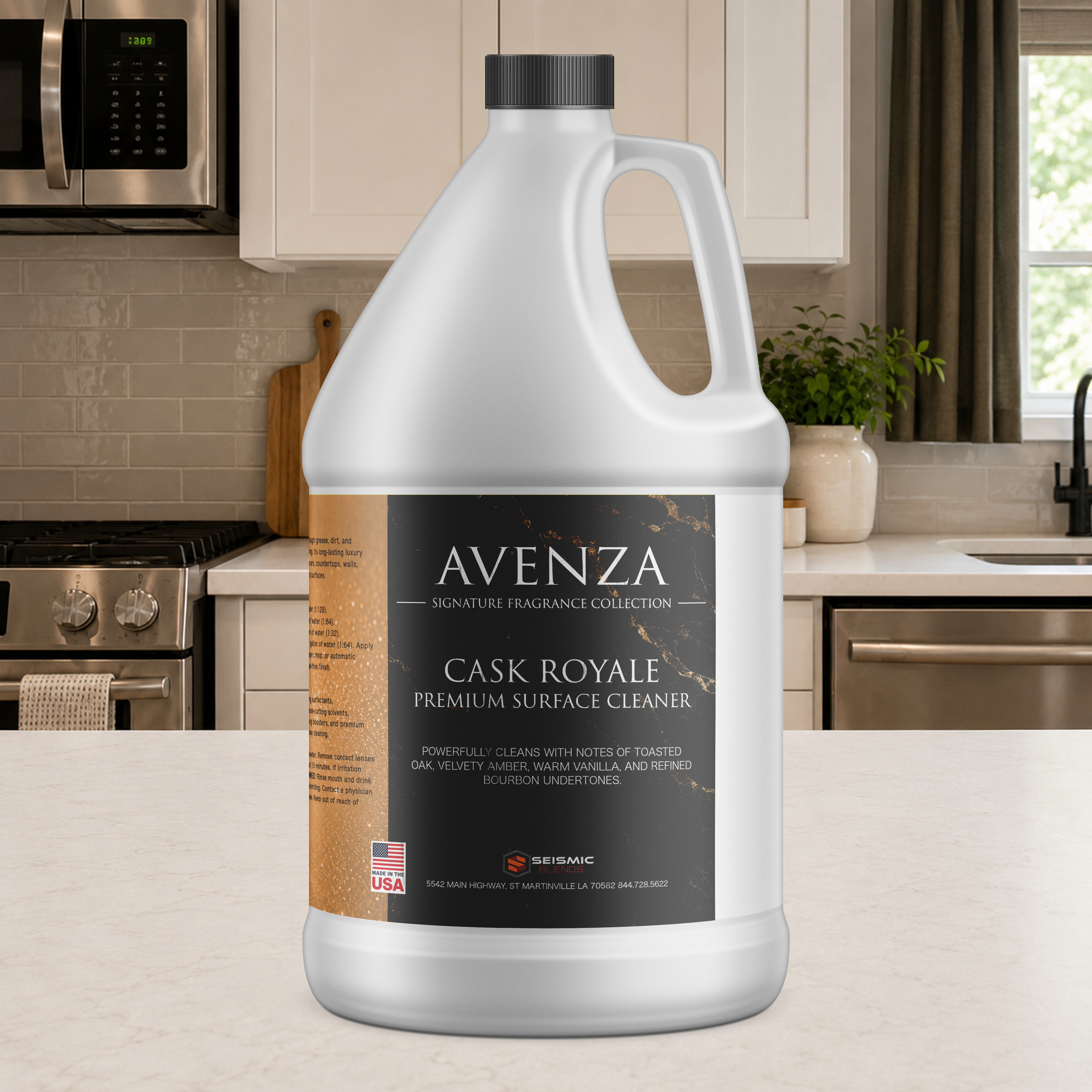 Avenza Signature Fragrance Collection Premium Surface Cleaner (SBAP101) Cask Royale
