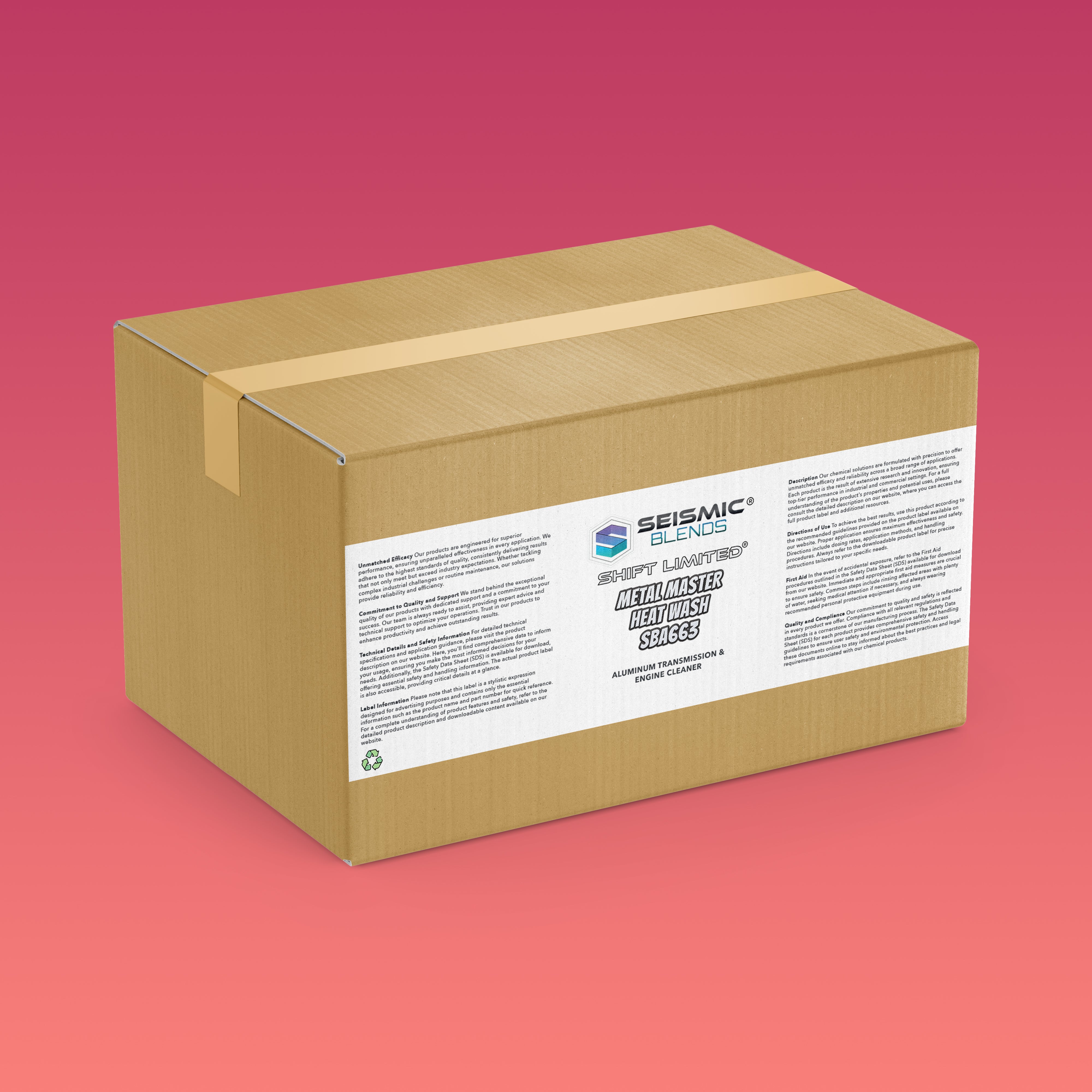 Shift Limited Metal Master Heat Wash (SBA663) - High Heat Wash That Removes Stubborn Grime