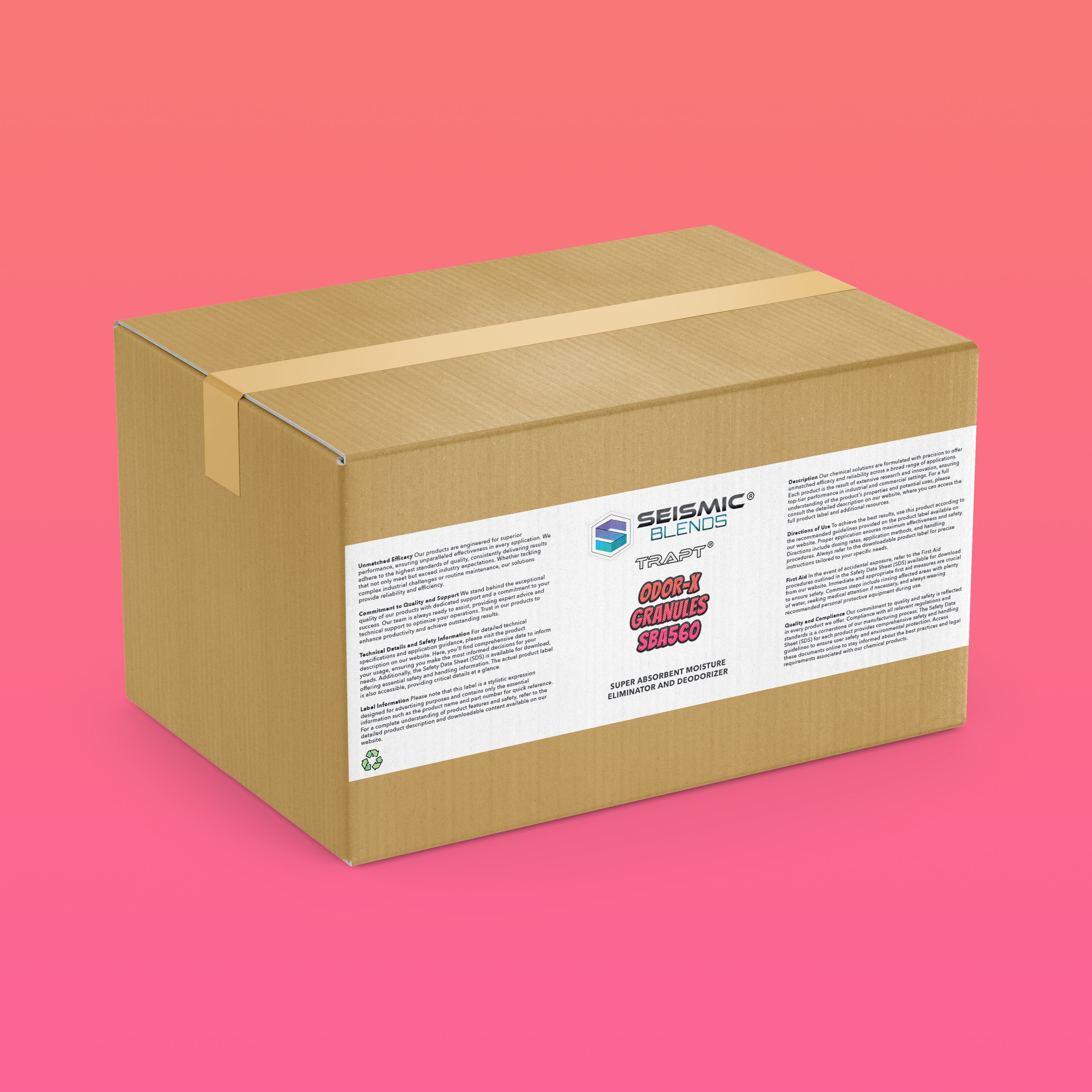 Trapt Odor-X Granules (SBA560) - Granules That Neutralize Odors With Instant Effect