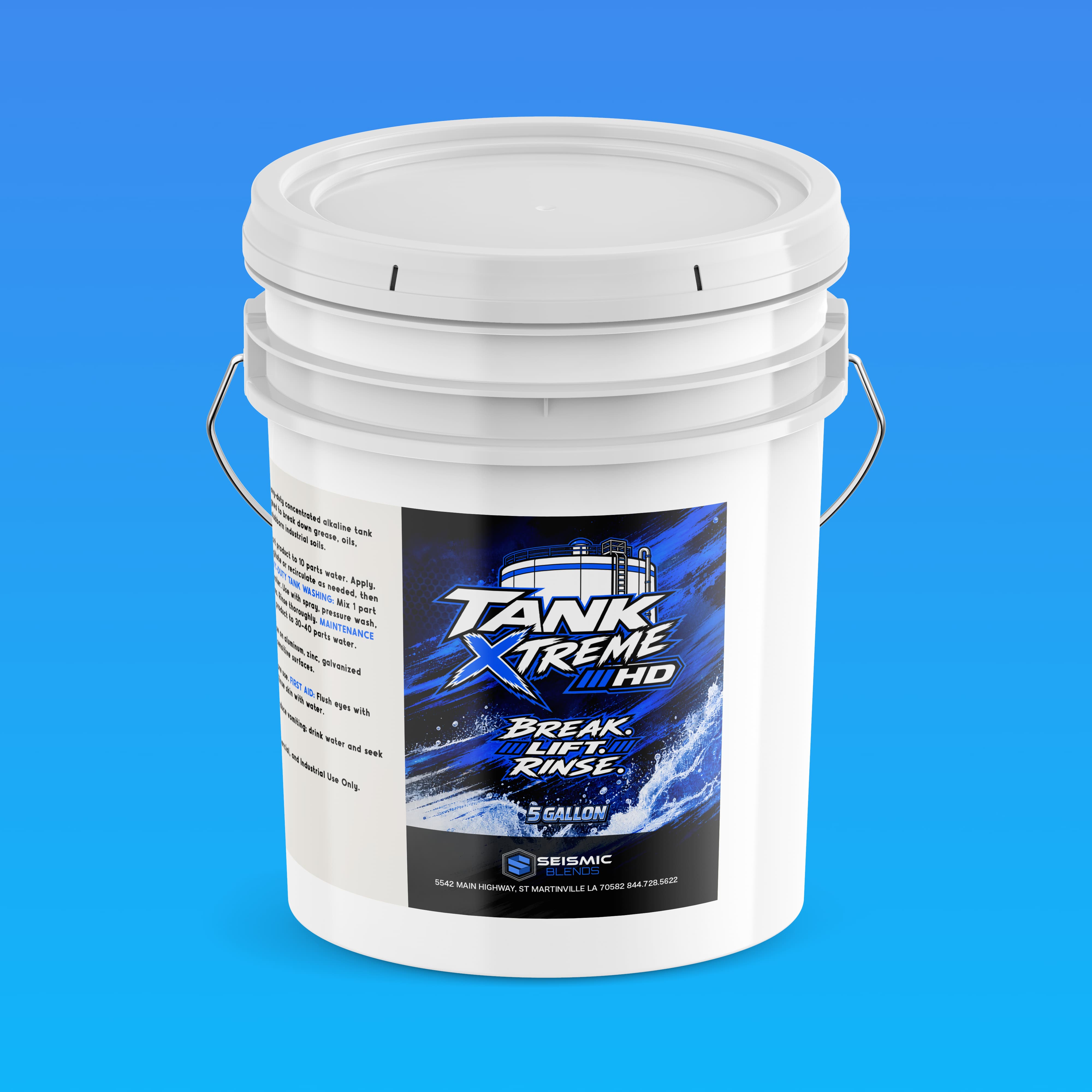 Catalyst Pro® Tank Xtreme HD (SBTE100) Heavy-Duty Concentrated Alkaline Tank & Vessel Wash