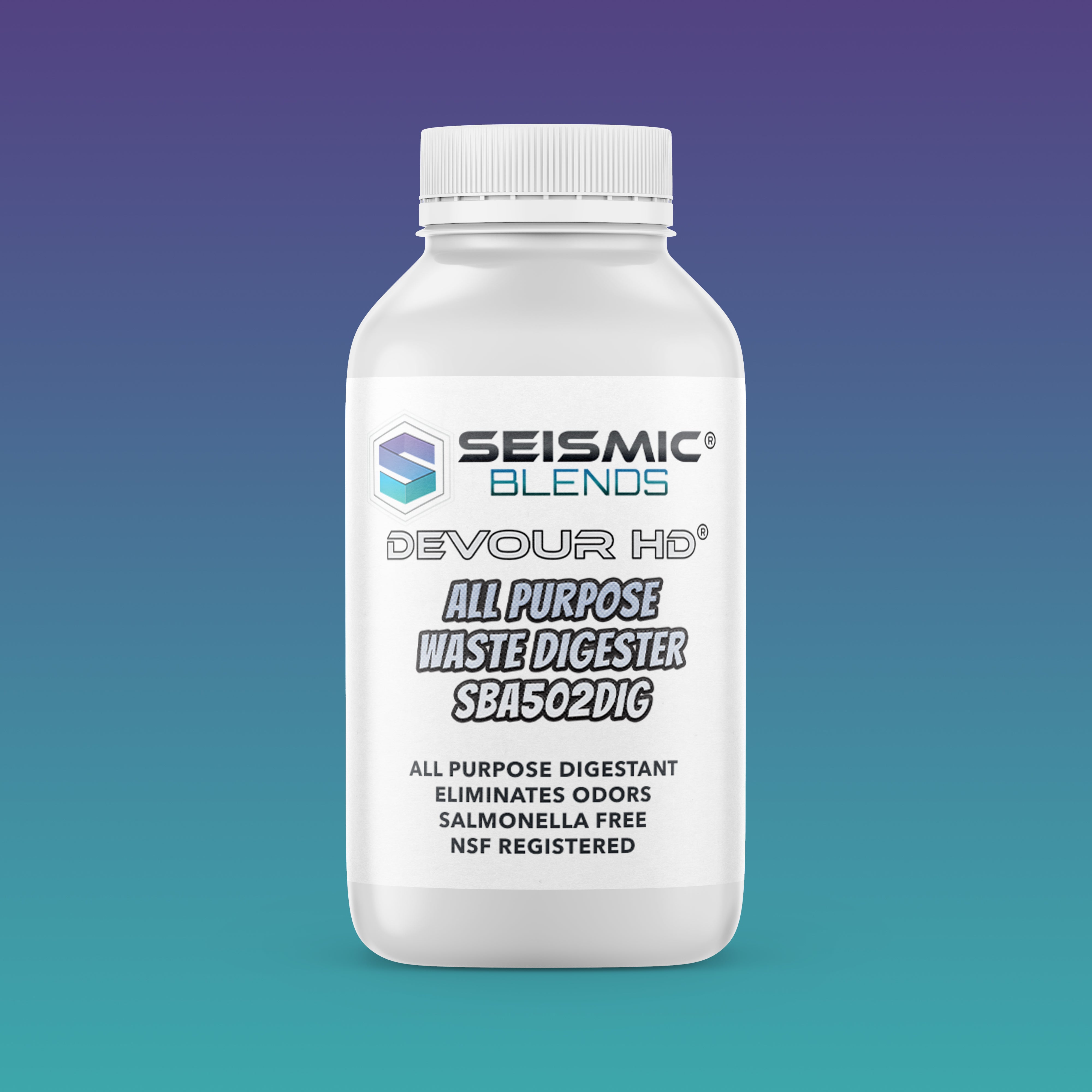 Devour HD All-Purpose Waste Digester (SBA502DIG) - Multi-Surface Enzymatic Cleaner for Organic Waste Removal